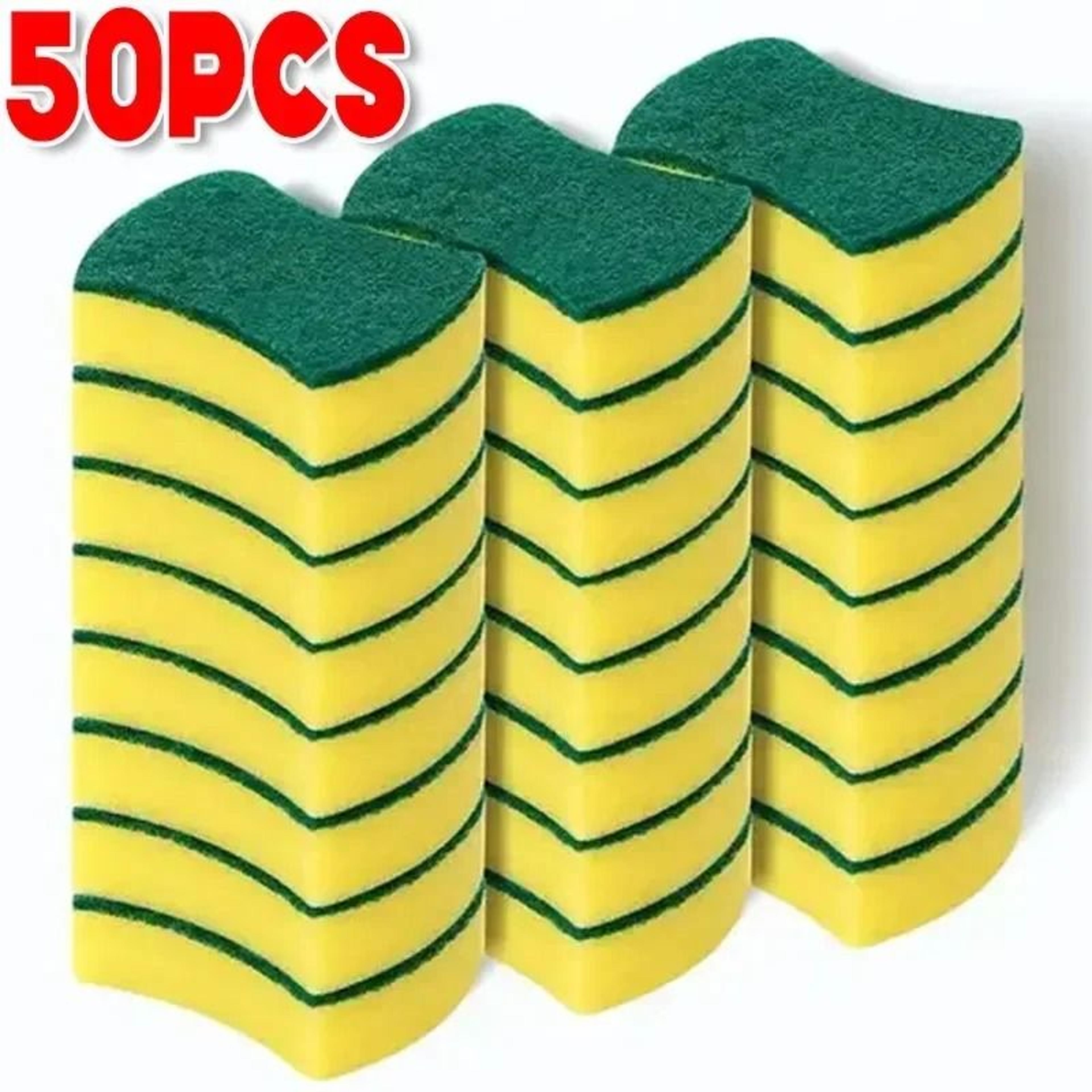 DualTexture Kitchen Scouring And Dishwashing Sponge Fleet 7
