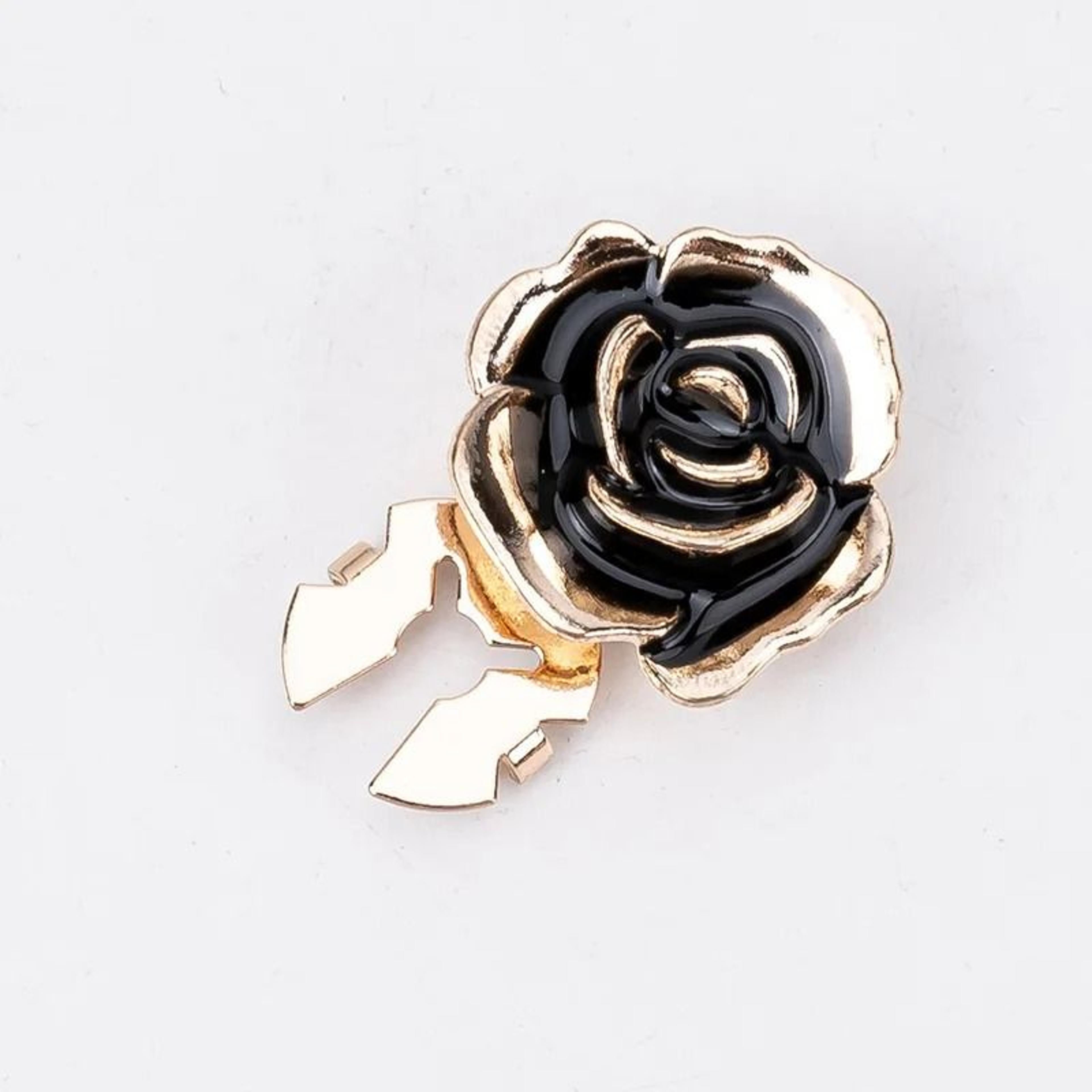 Detachable Crystal Pearl Button Covers  Decorative Clips 8