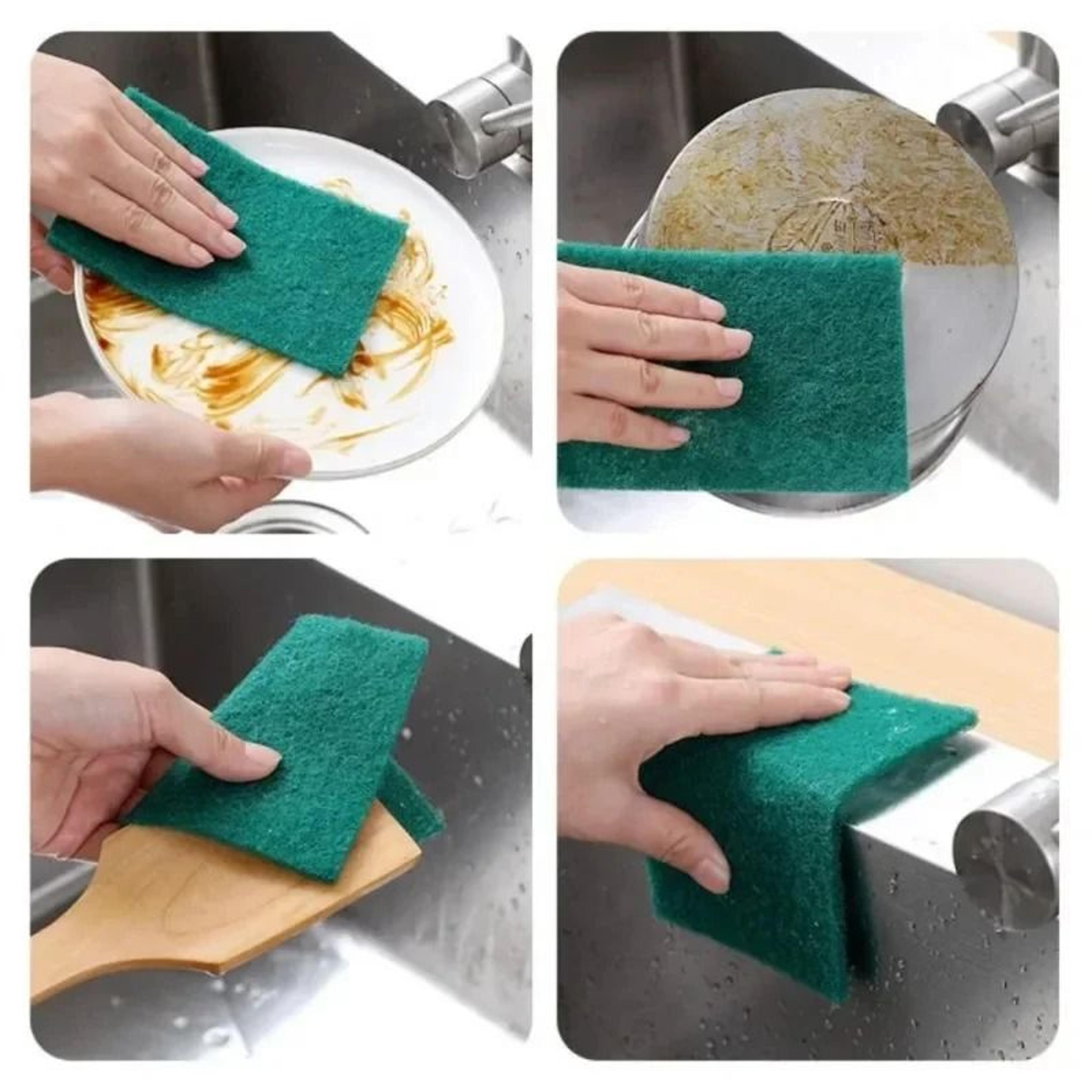 Reusable ScratchFree Kitchen Scouring And Dishwashing Pads 2
