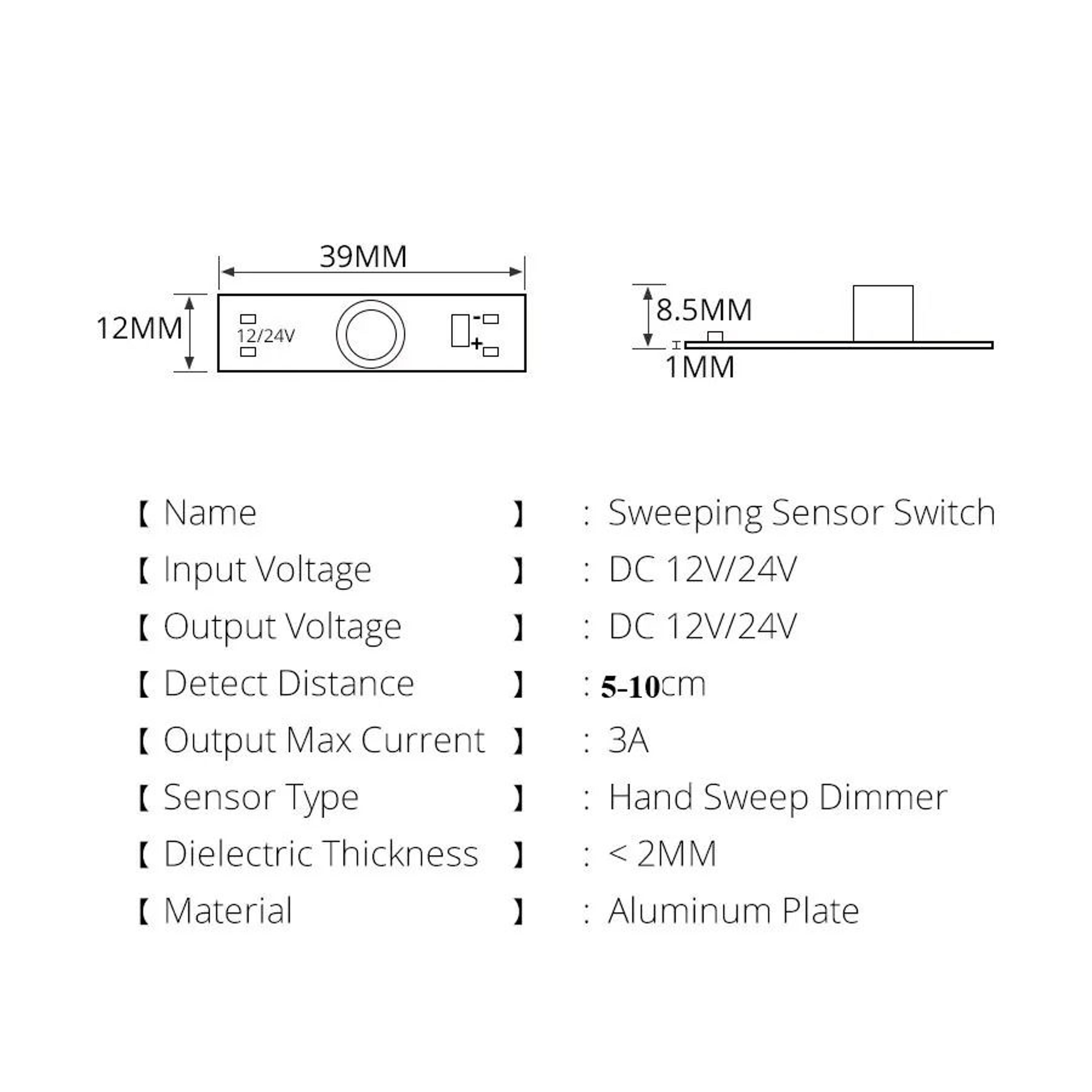 Smart Hand Sweep Motion Sensor Switch Module 5