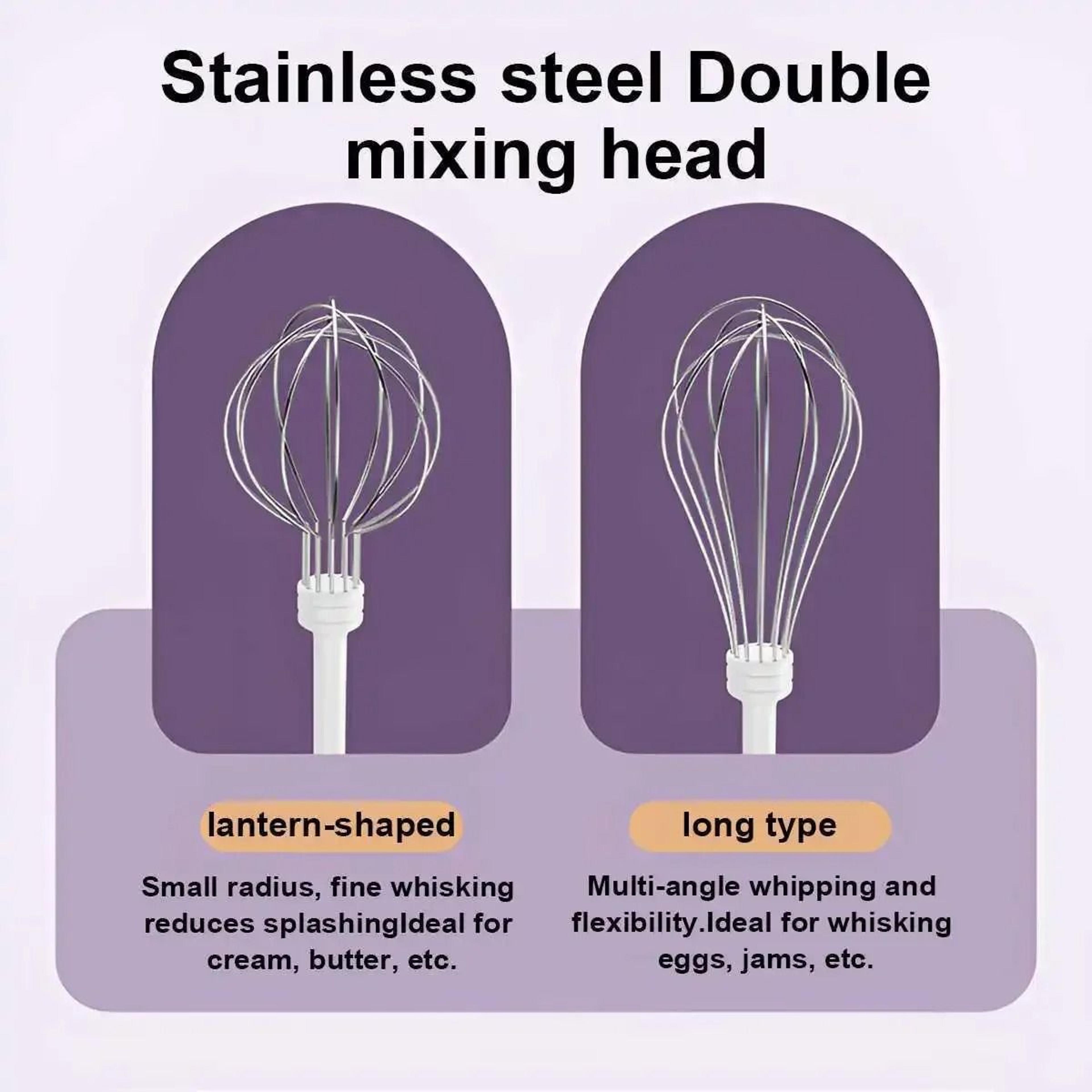 Wireless Handheld 3Speed Electric Food Mixer And Cream Whipper 3