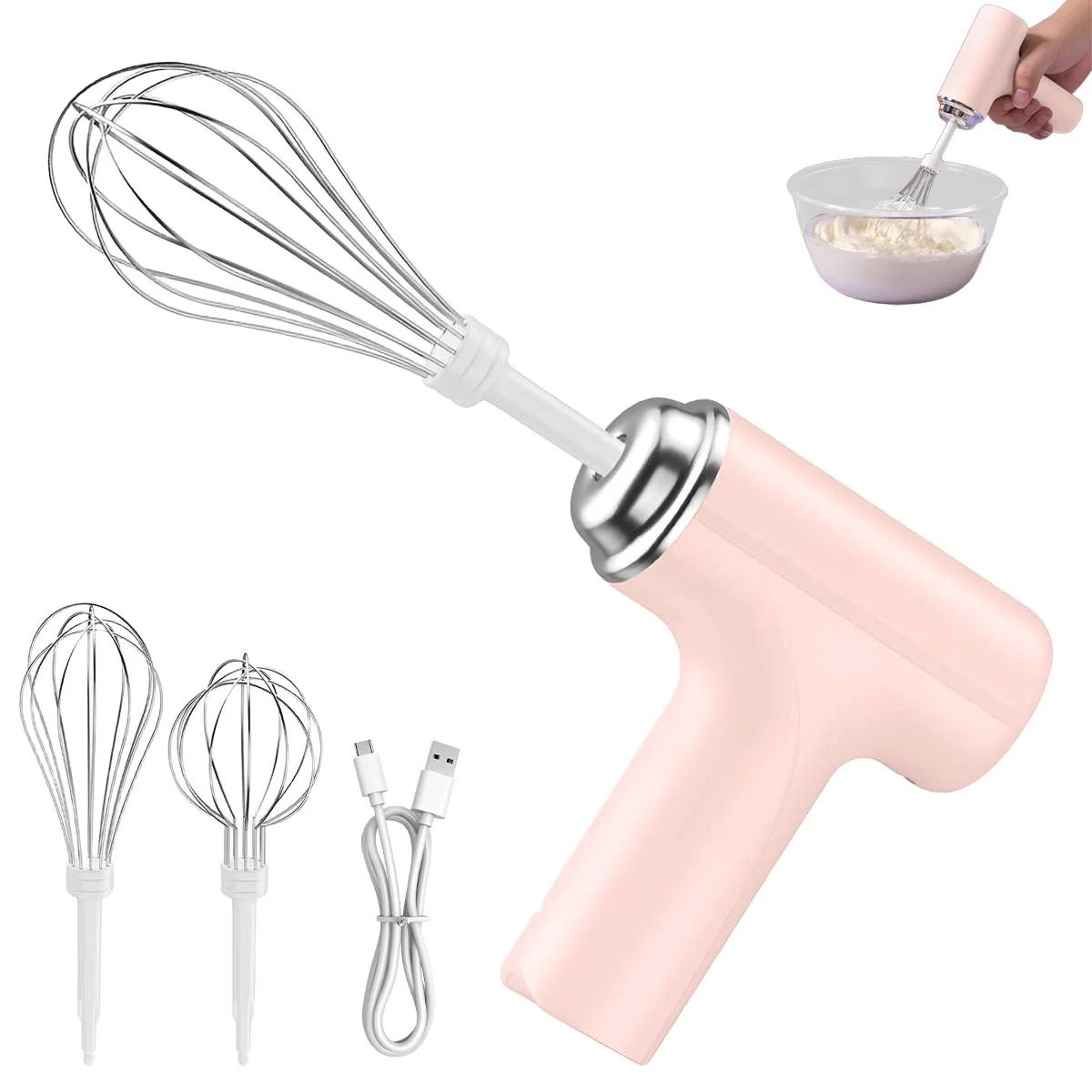 Wireless Handheld 3Speed Electric Food Mixer And Cream Whipper 7