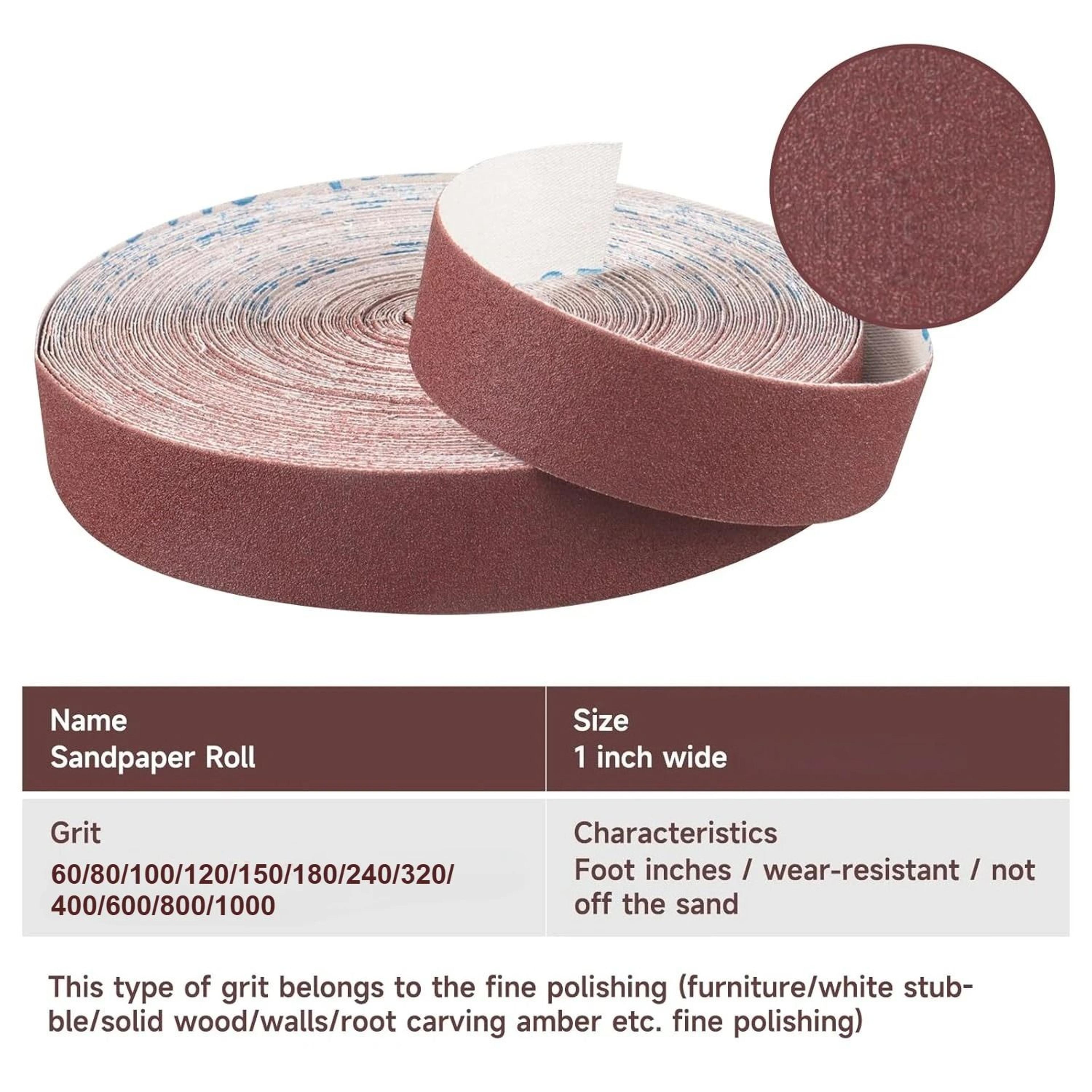 6Meter Emery Cloth Abrasive Sandpaper Roll 5