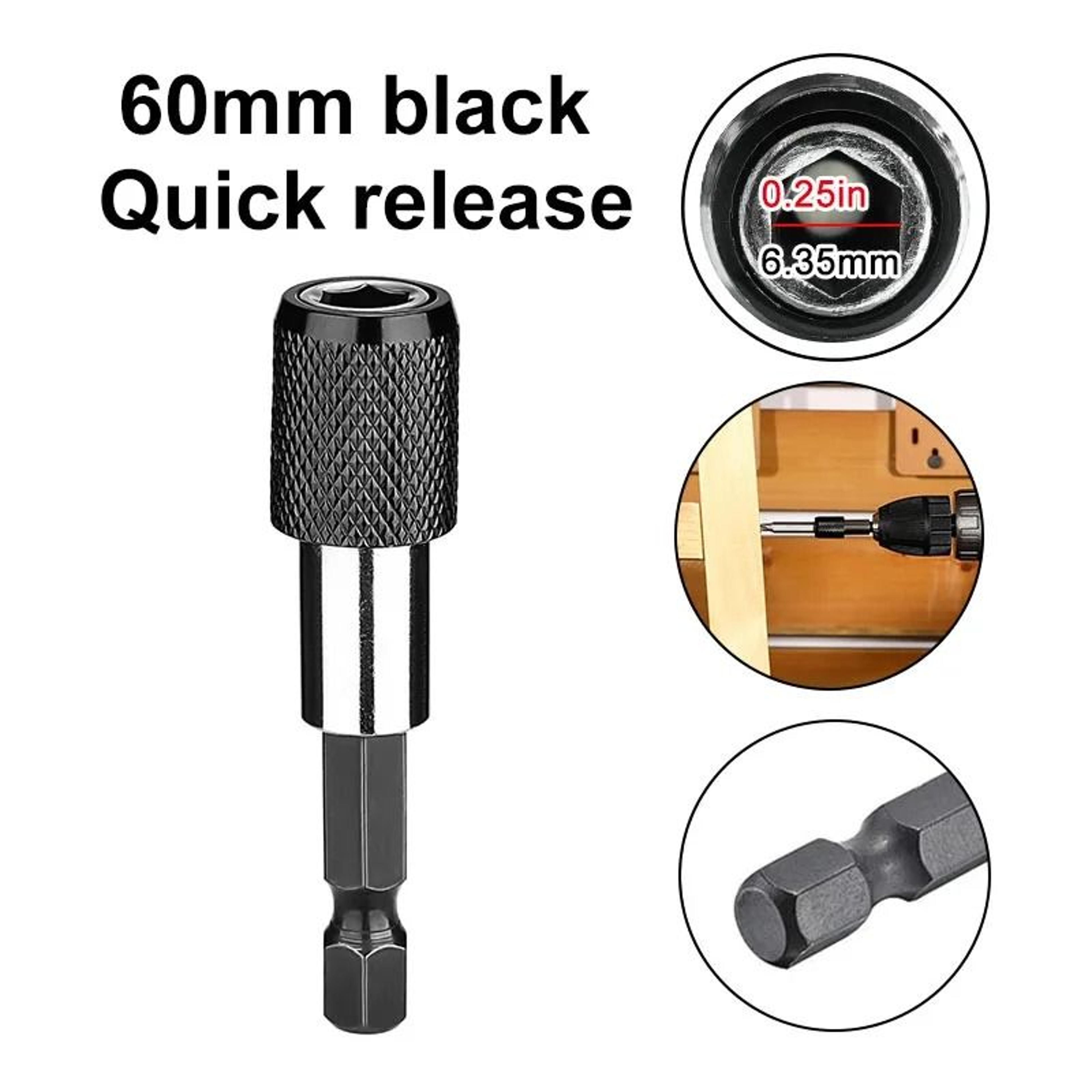 Hexagonal QuickChange SelfLocking Screwdriver Extension Rod 4