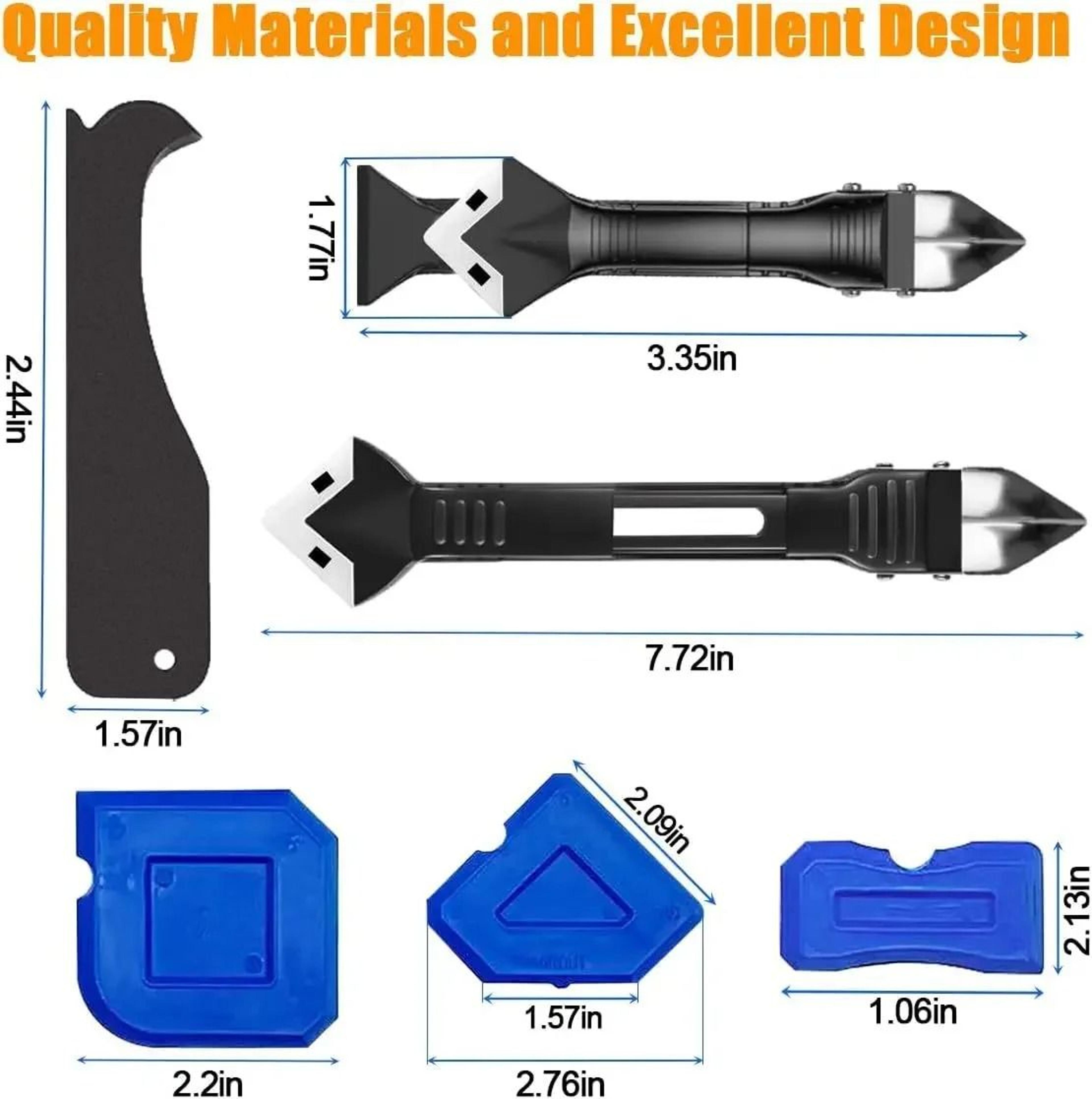5in1 Multifunctional Caulk Remover And Sealant Finishing Tool 1