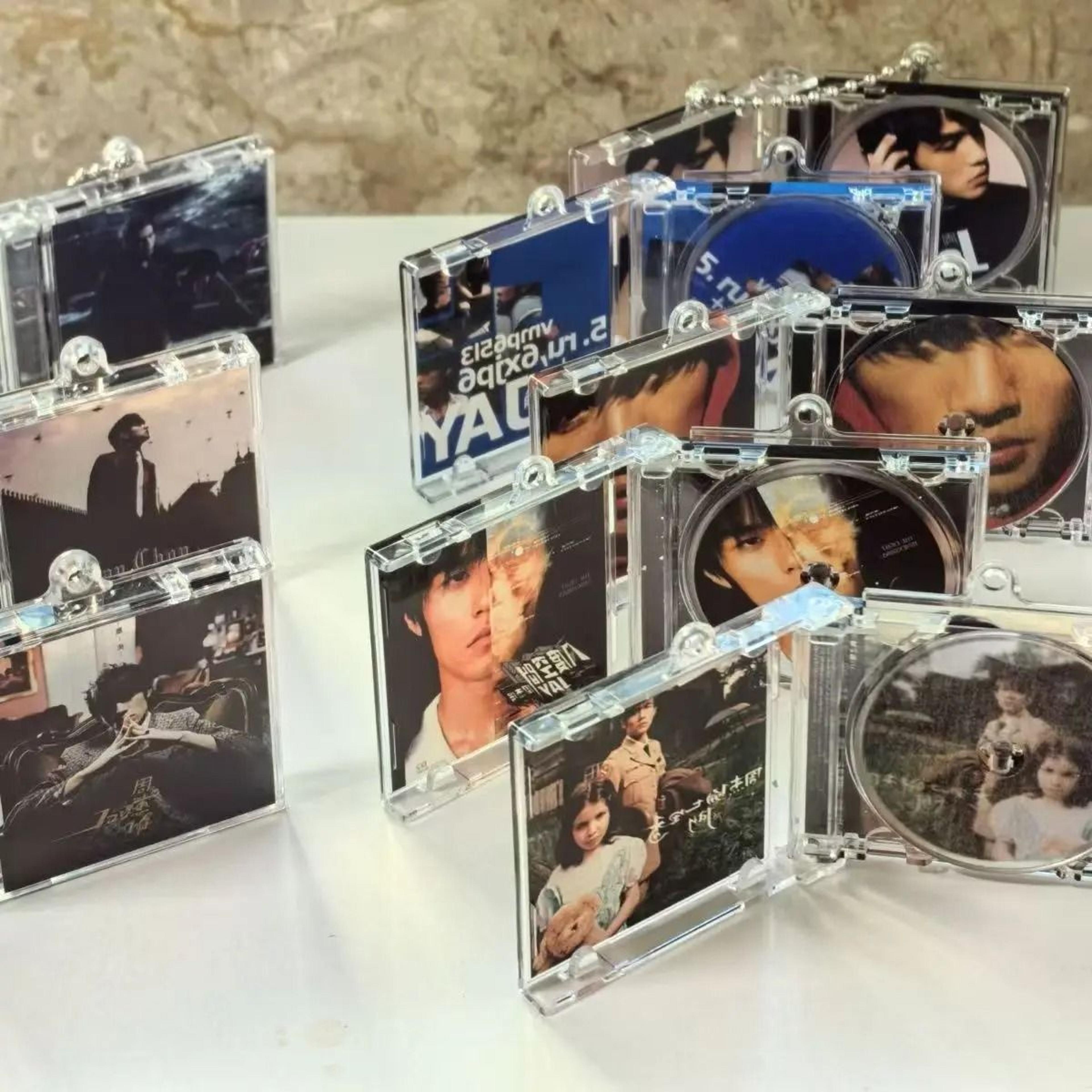 Peripheral Commemorative Album Mini CD Case Keychain Pendant 5