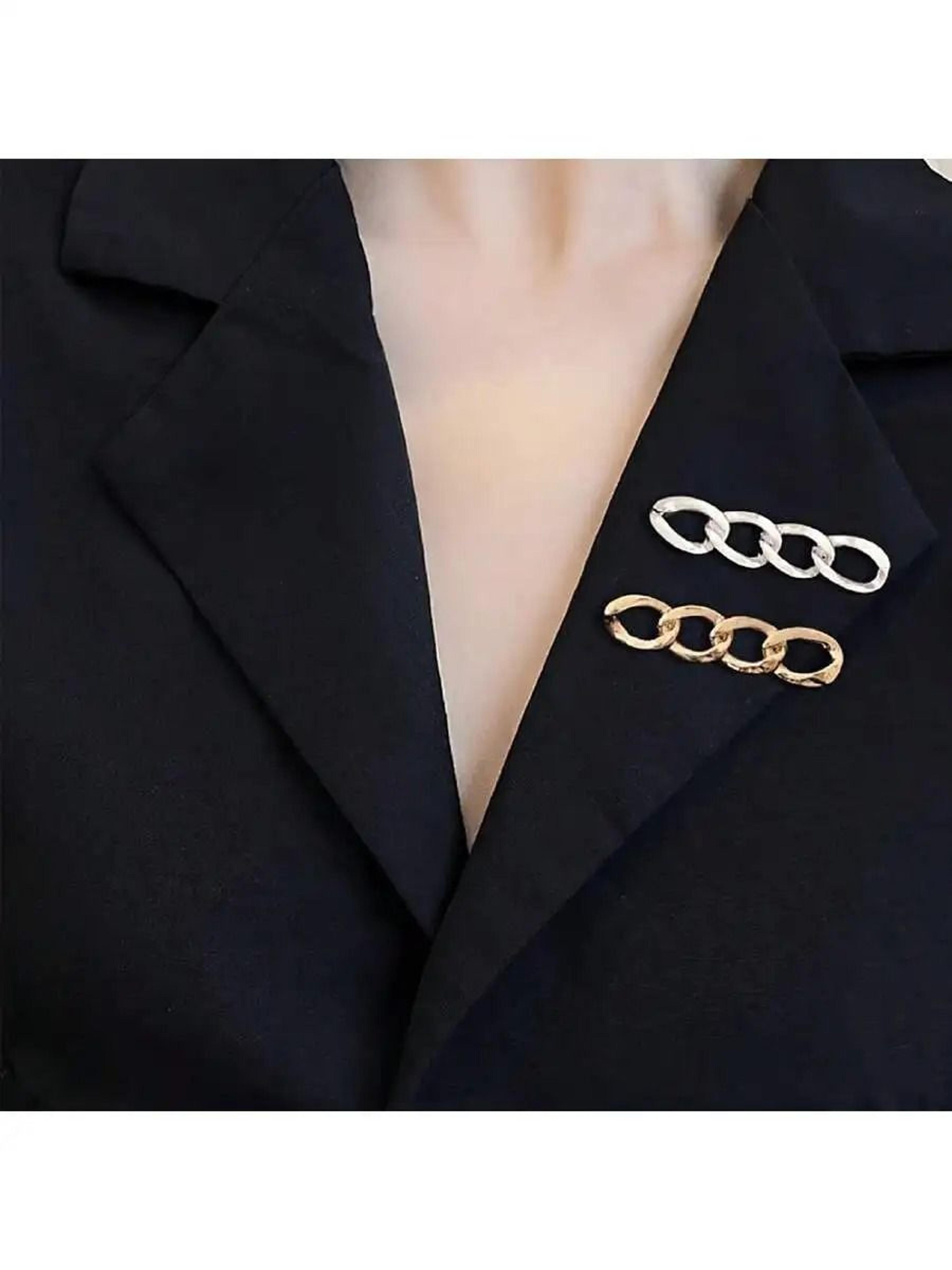 Detachable ChainShape Pants Waist Trimmer Button Pin 2