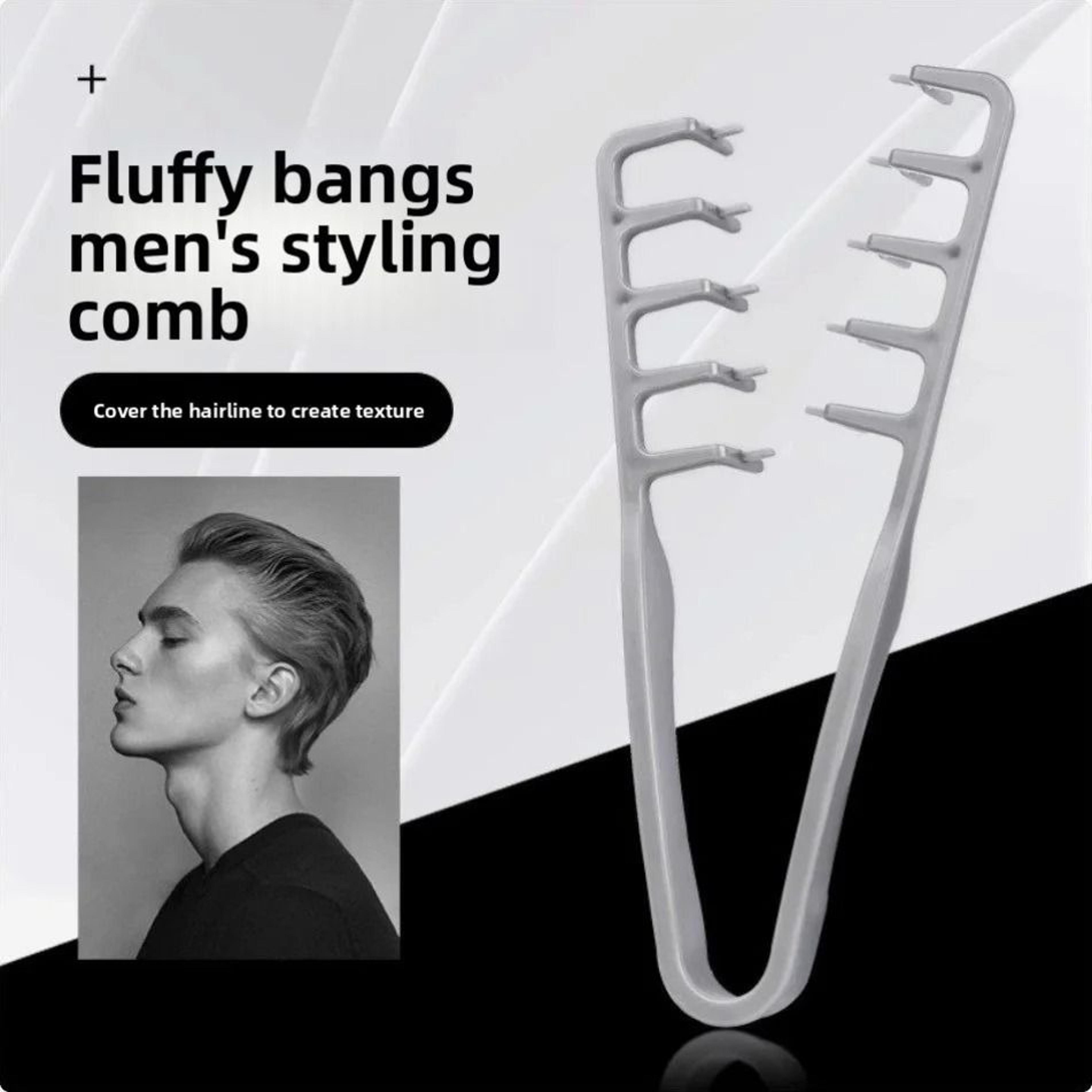 2Piece Mens Professional Pompadour And Texture Styling Combs 4