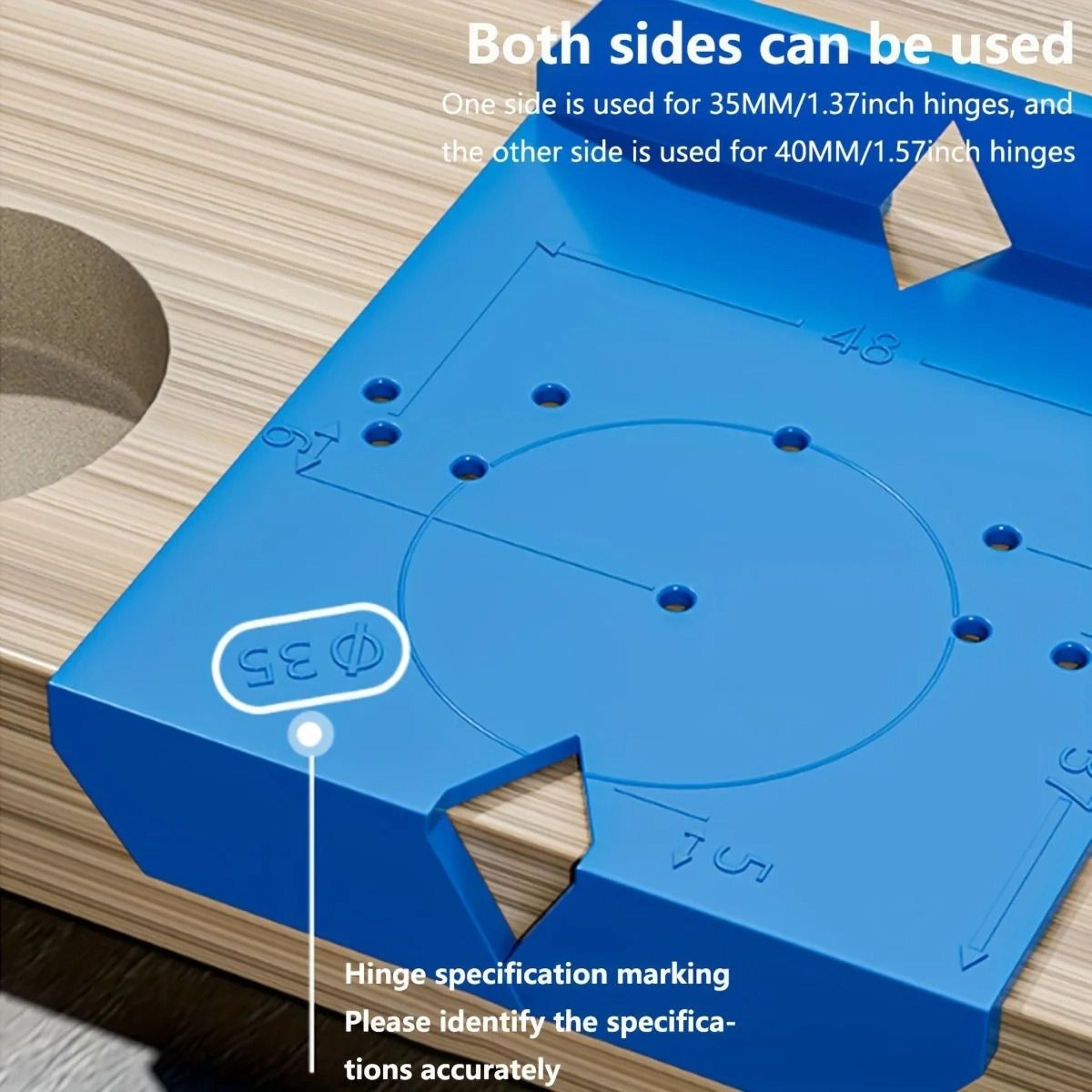 35mm Mini Concealed Cabinet Hinge Drilling Locator Jig 4