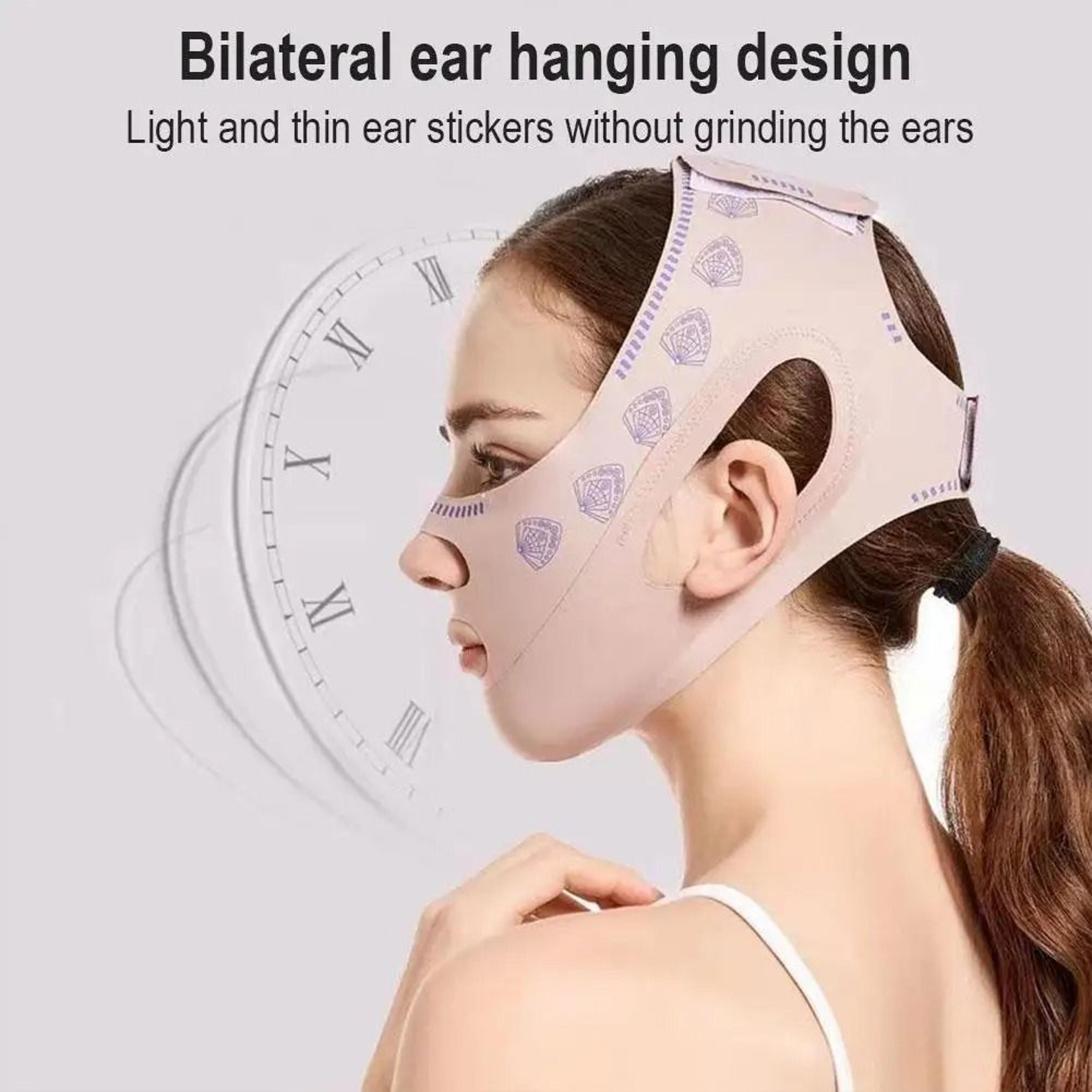 DoubleDeck VLine Face Slimming Bandage  Lifting Belt 5