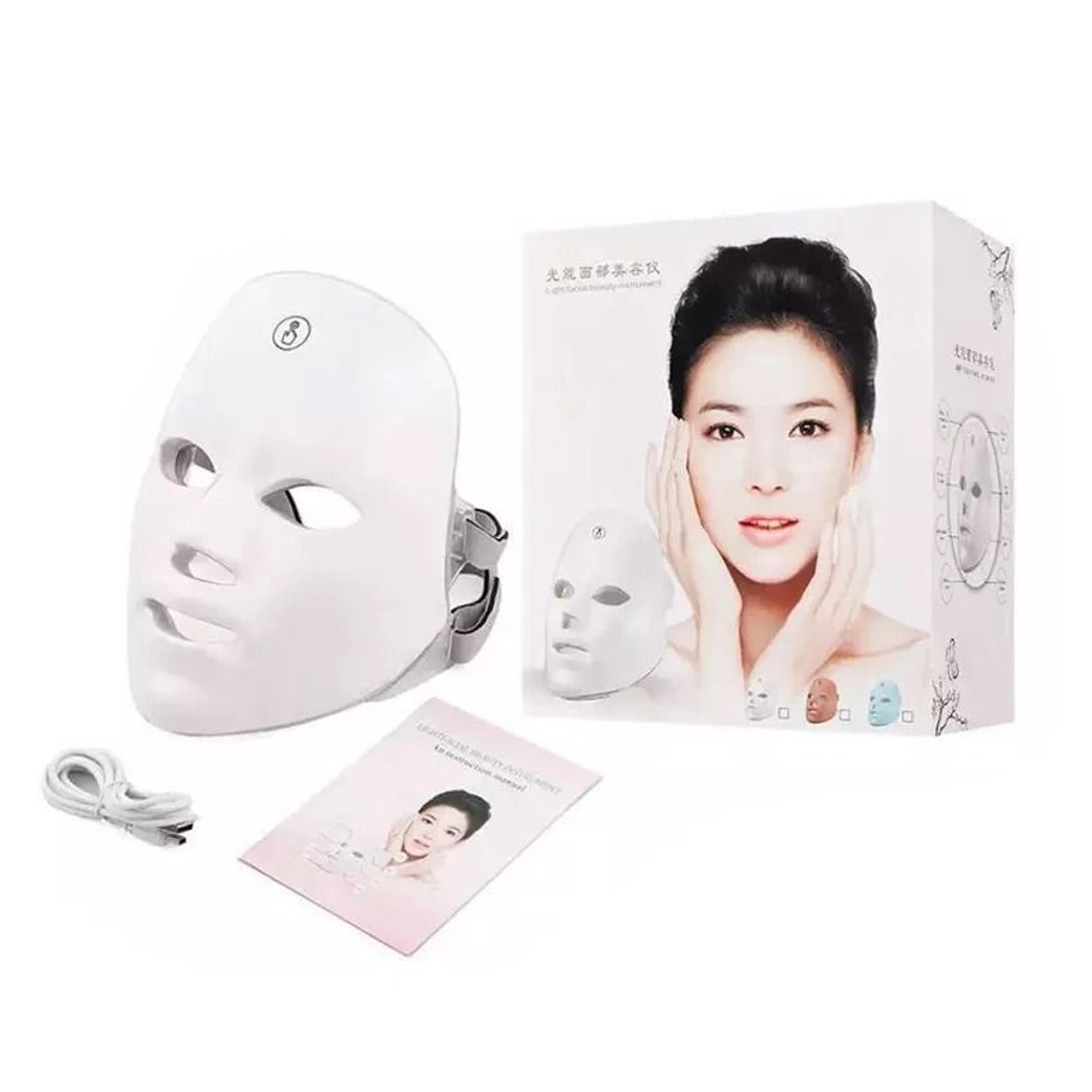7Color Portable Wireless LED Photon Facial Mask 6