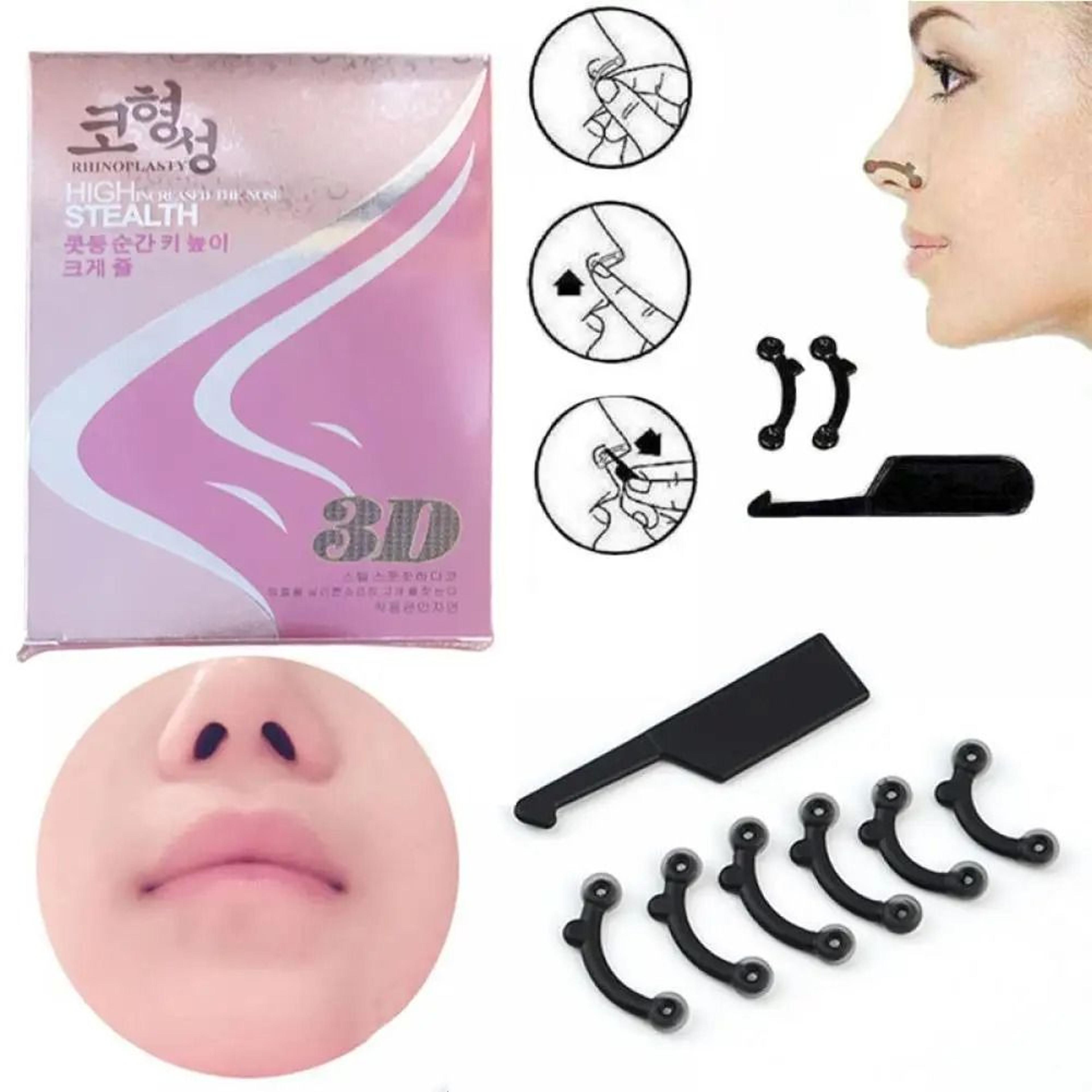 MultiFunctional Nose Up Lifting Bridge Shaper  Massage Roller Set 1