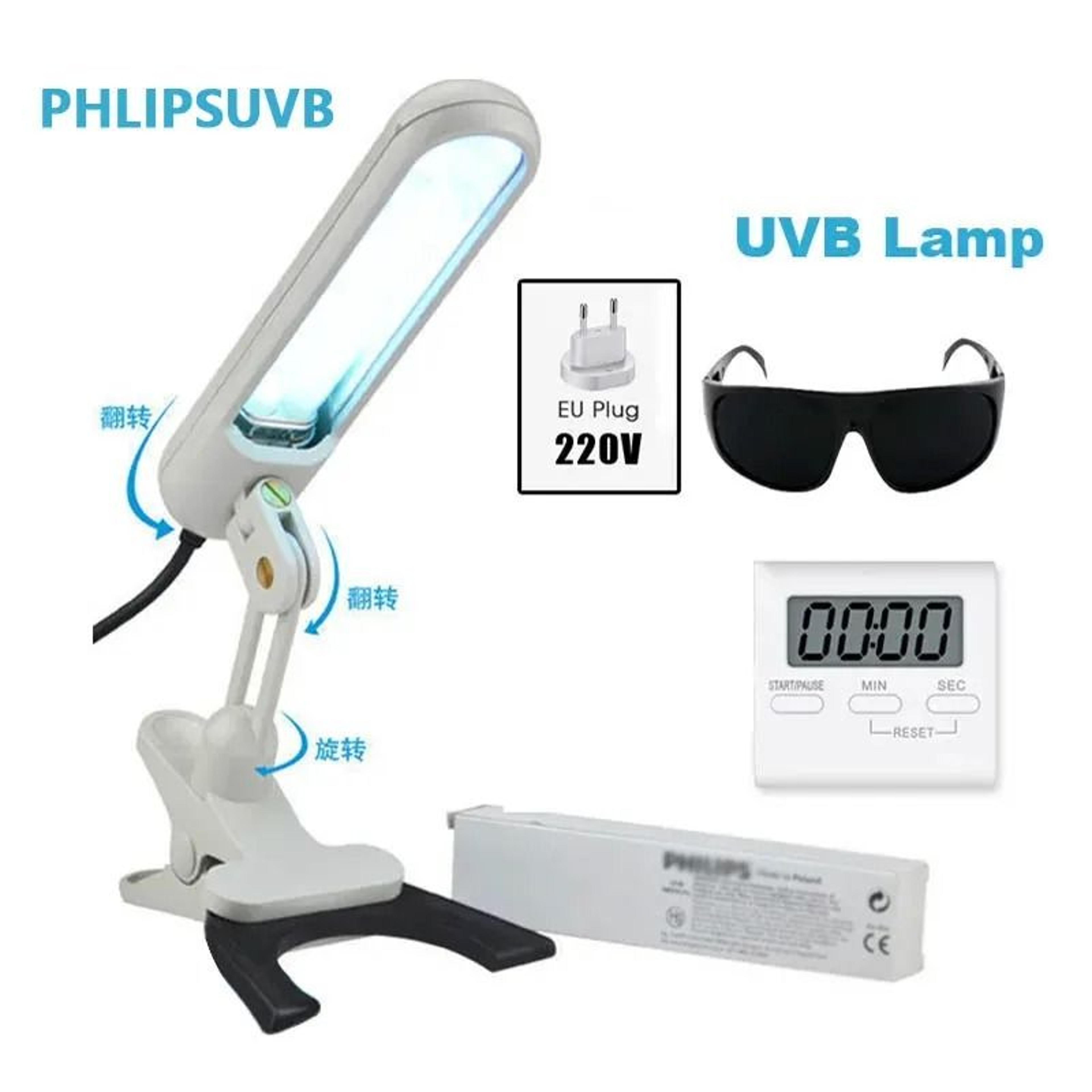 Professional Narrowband UVB 311nm Phototherapy Lamp  Chronic Skin Treatment System 8