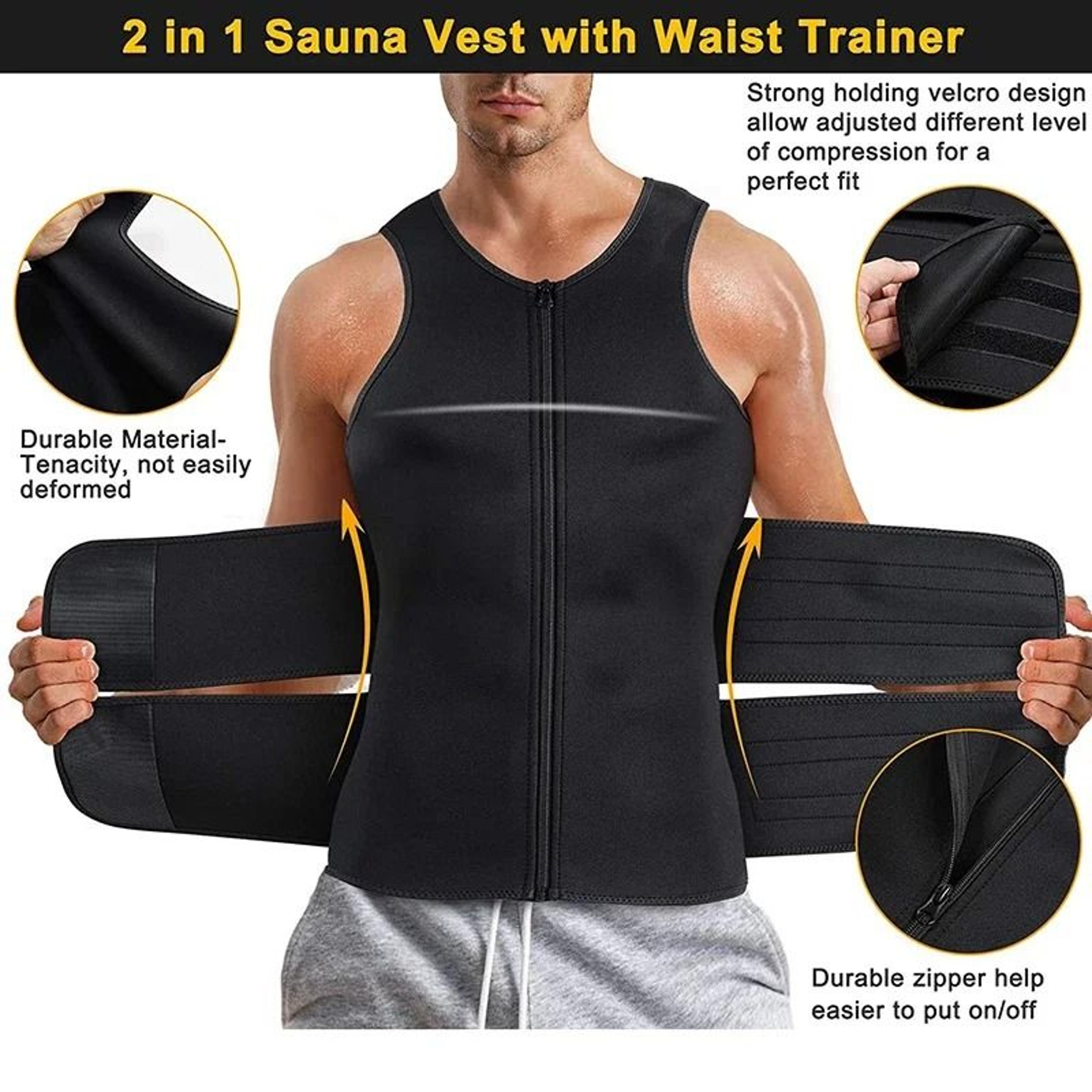 Men Full Back Posture Corrector  Lumbar Spine Support Vest 3