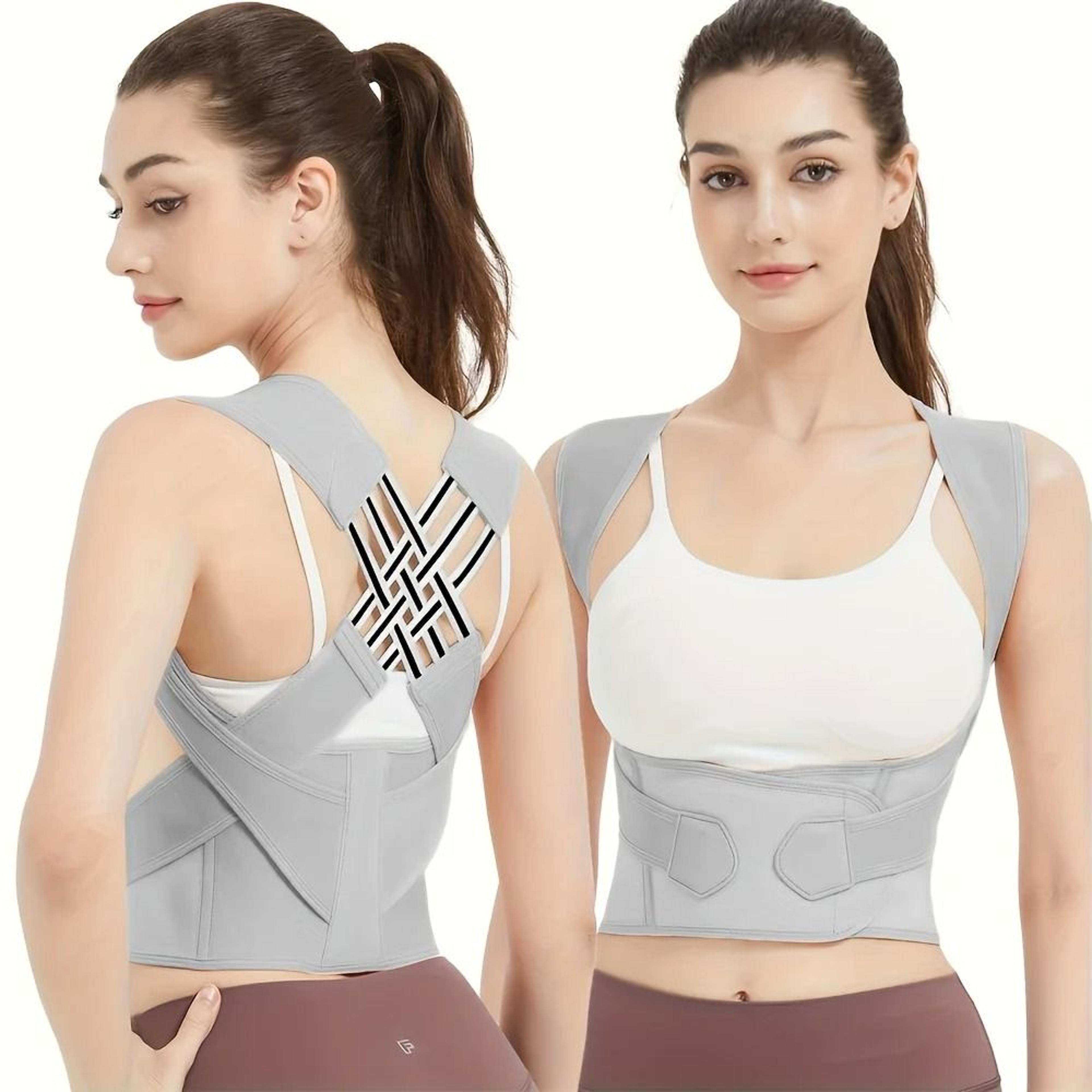Breathable Back Posture Corrector  Adjustable Shoulder Support Belt 1