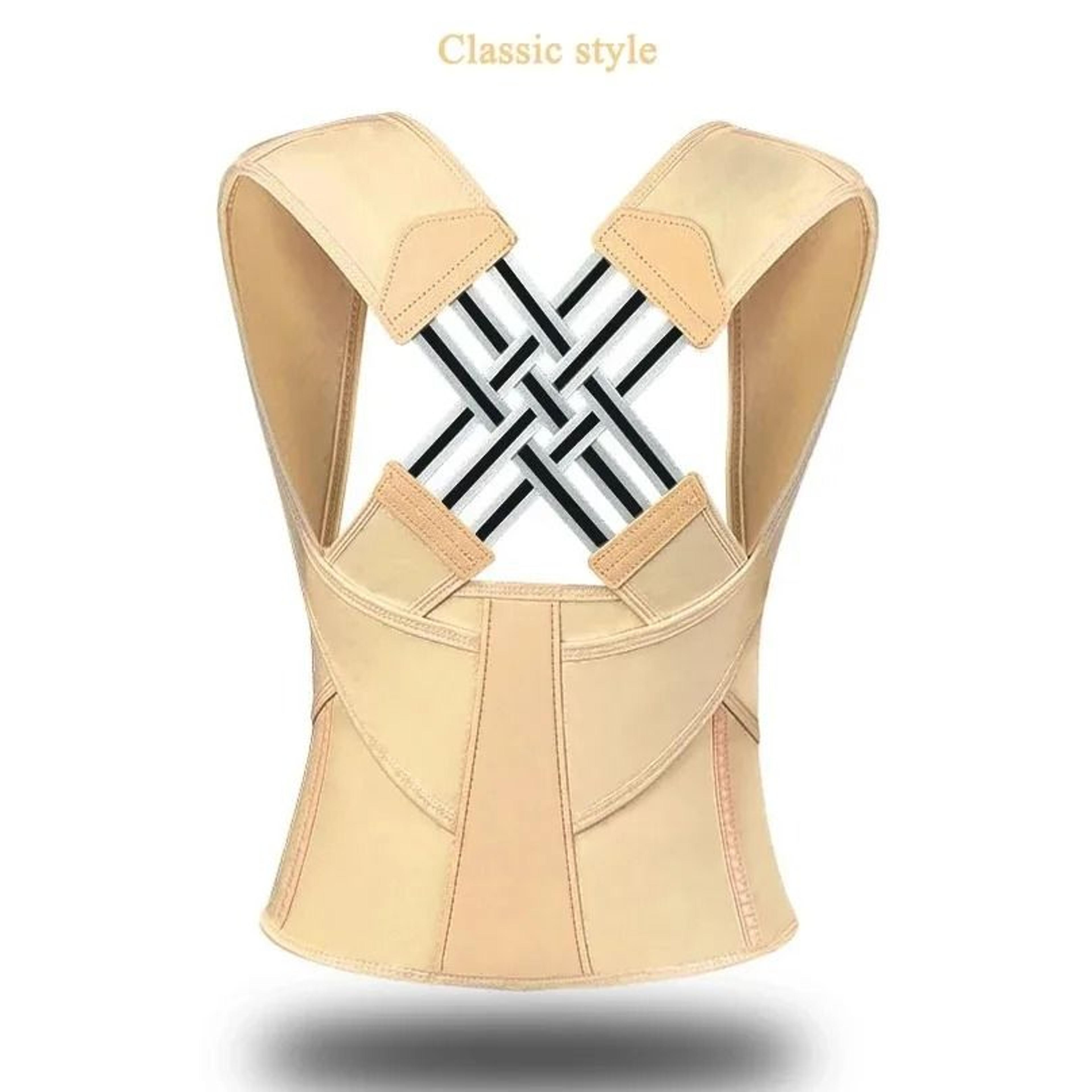Breathable Back Posture Corrector  Adjustable Shoulder Support Belt 6