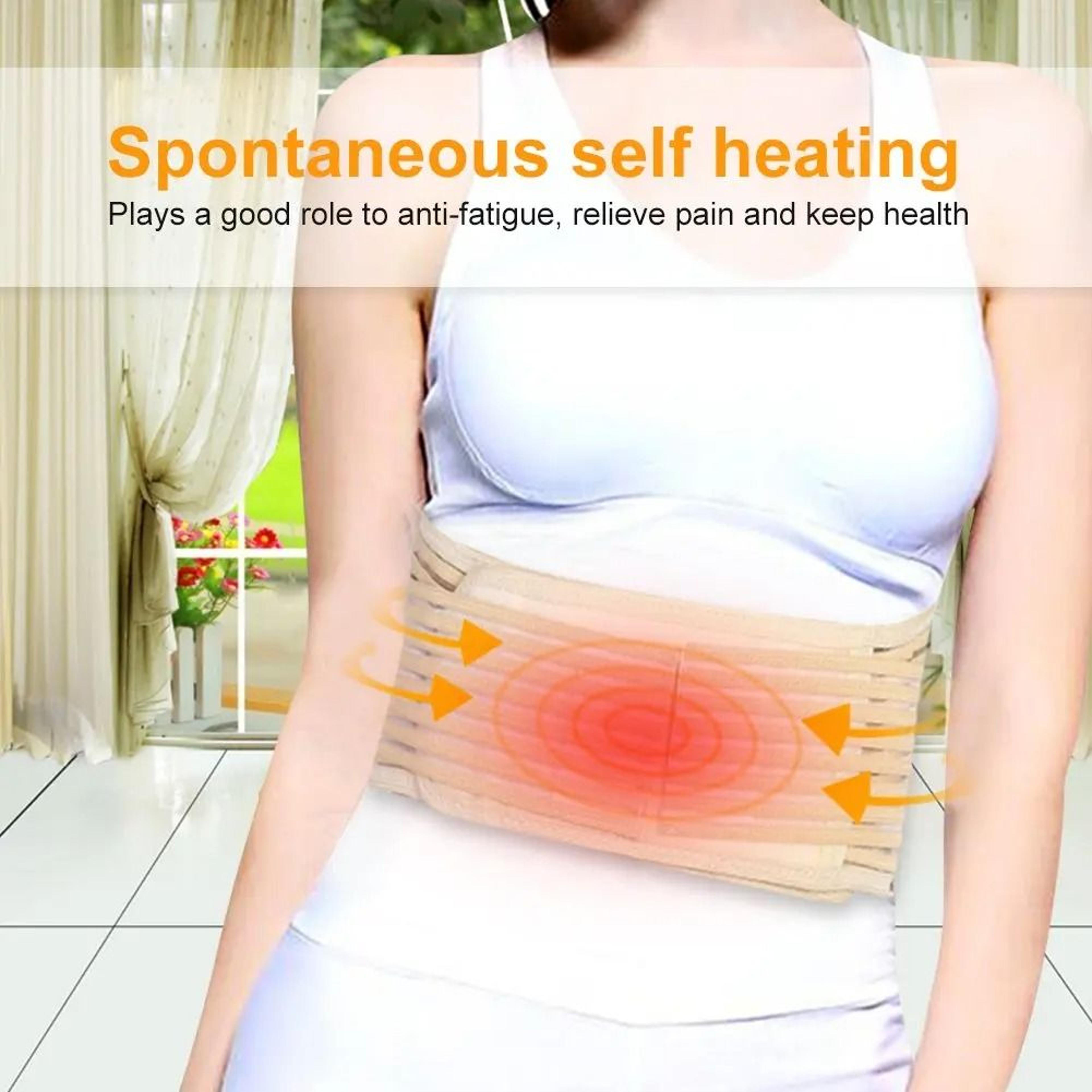Self Heating Lumbar Support Belt With Anti Fatigue Spine Injury Prevention 3