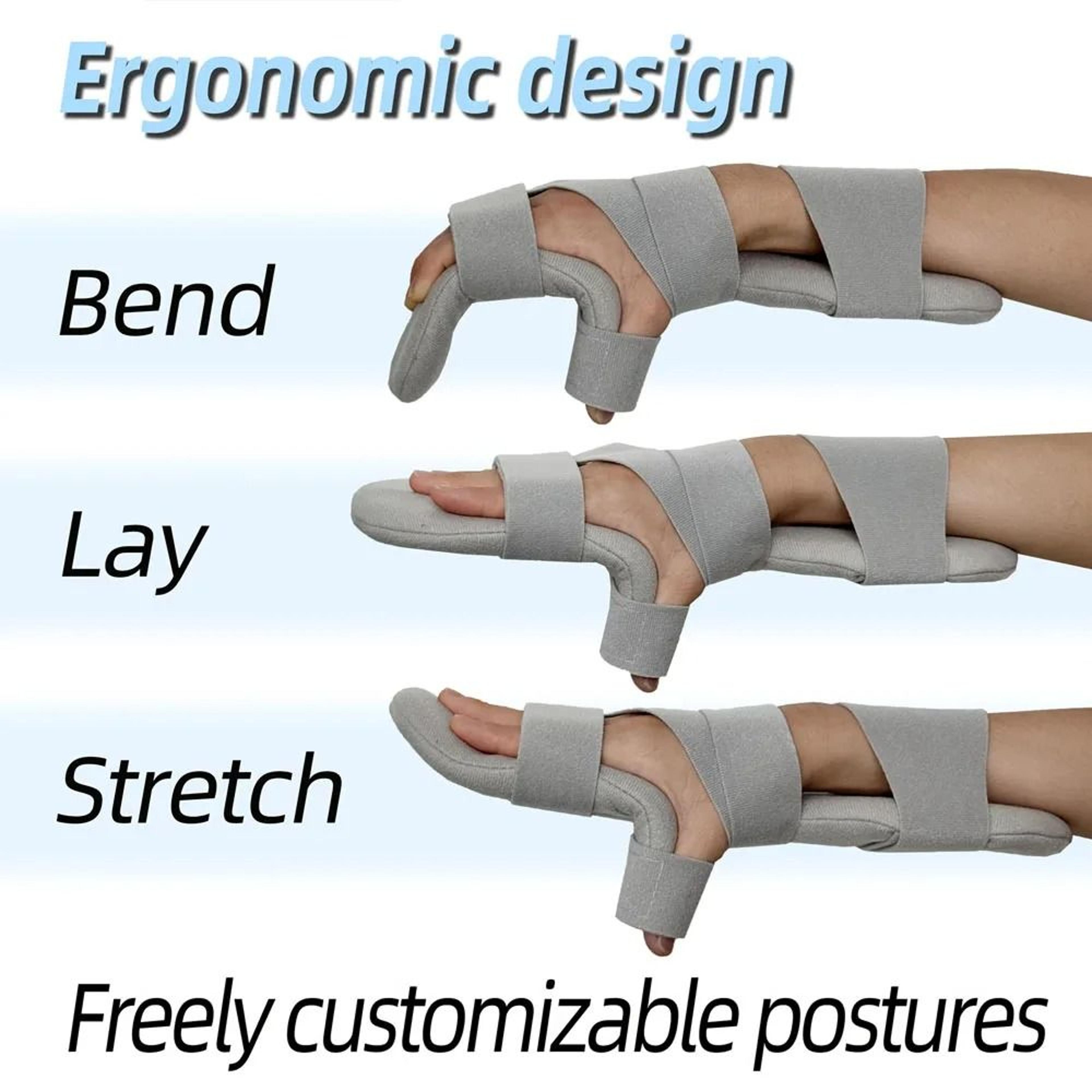 Rehabilitation Finger Separator Board And Hand Flexion Correction Device 1