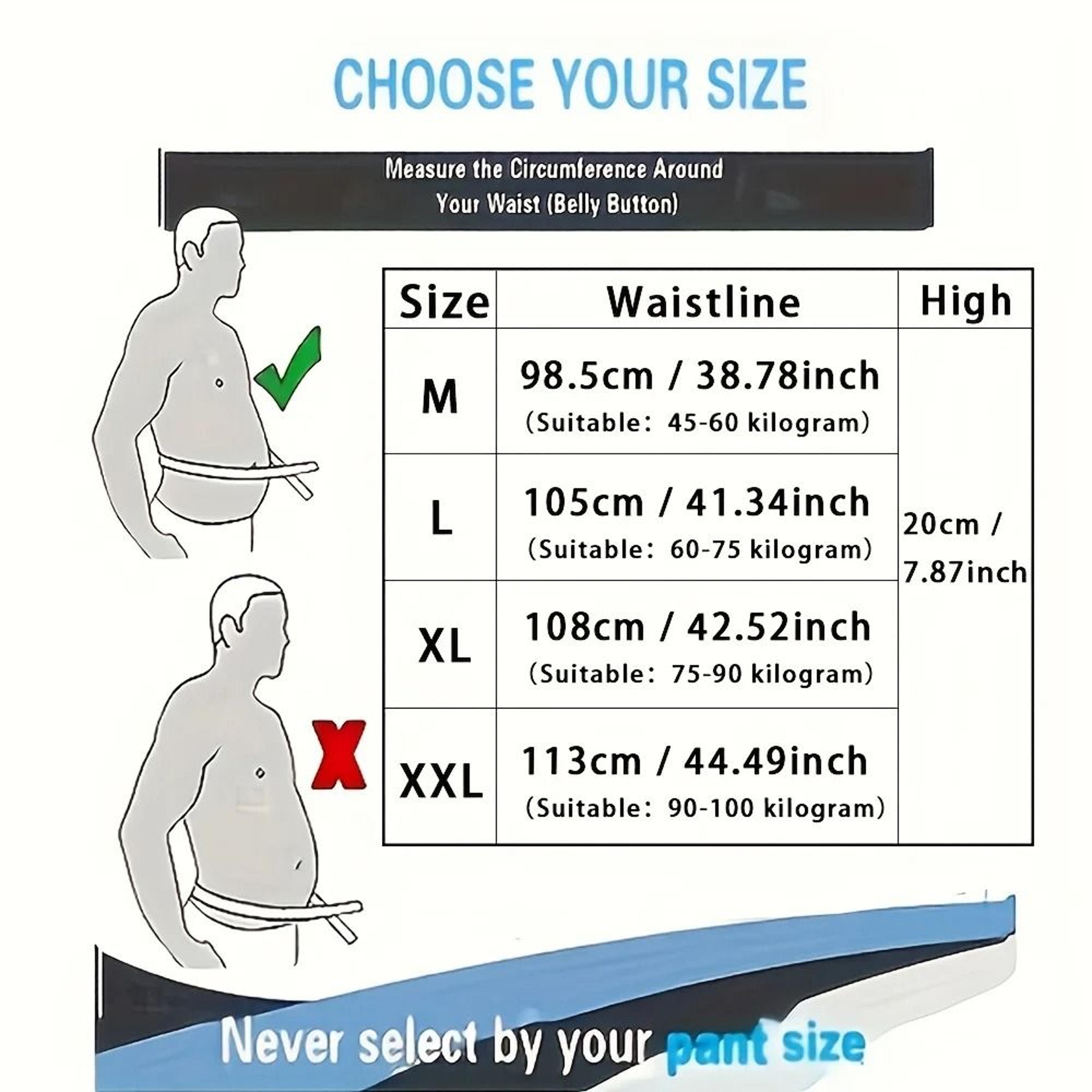 Compression Waist Support Belt With 5 Reinforced Support Plates 4