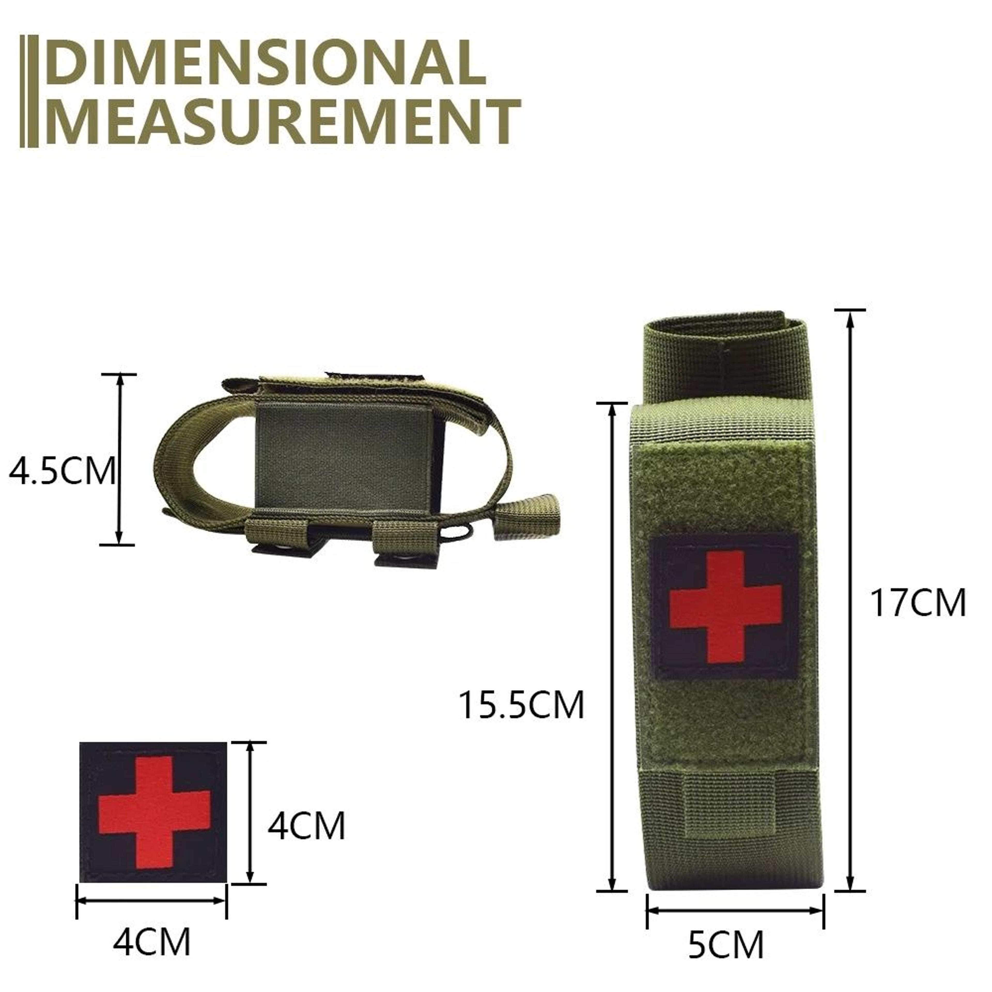 Tactical Tourniquet And First Aid MOLLE Pouch 6