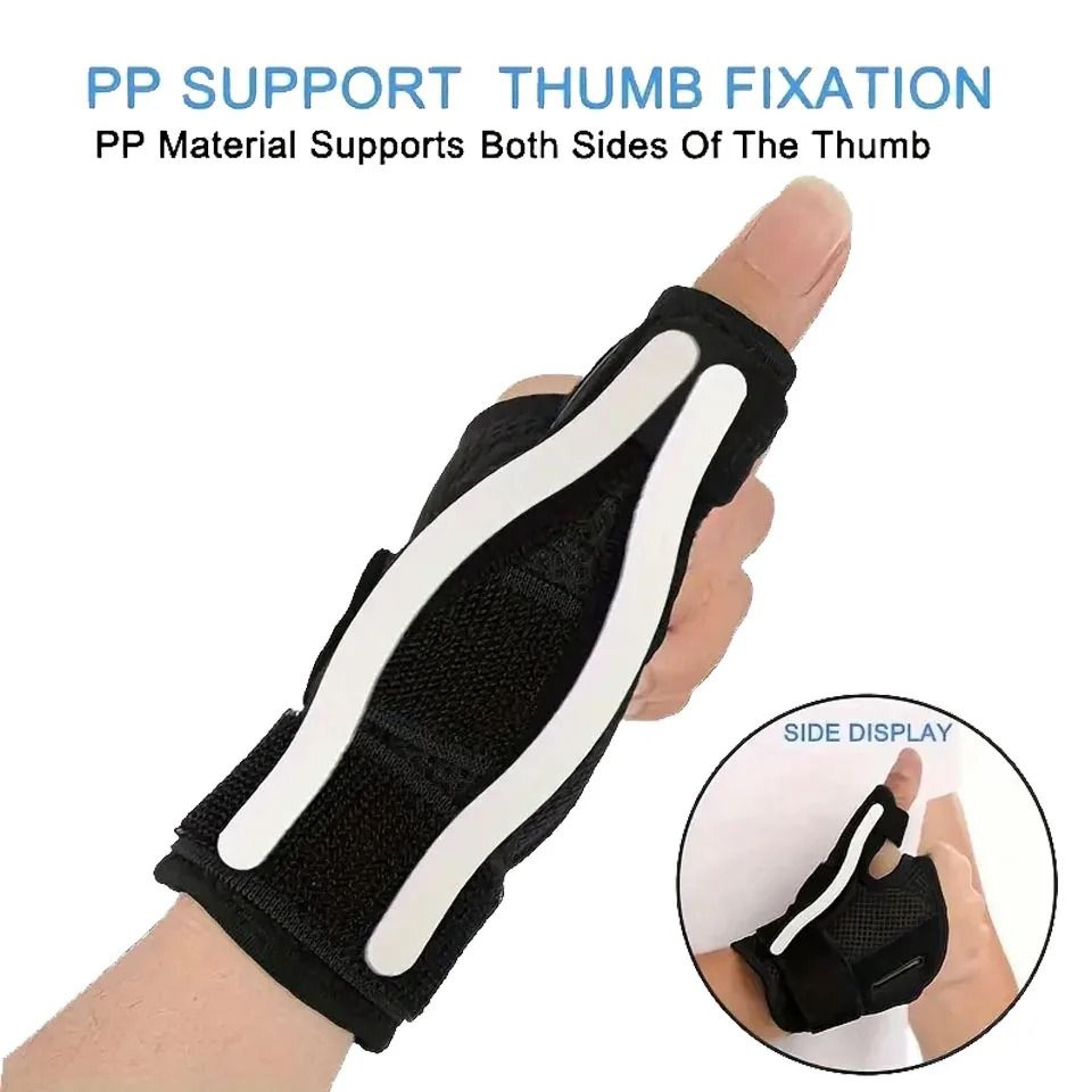 AOLIKES Flexible Splint Wrist And Thumb Support Brace For Tendonitis Arthritis And Joint Recovery 2