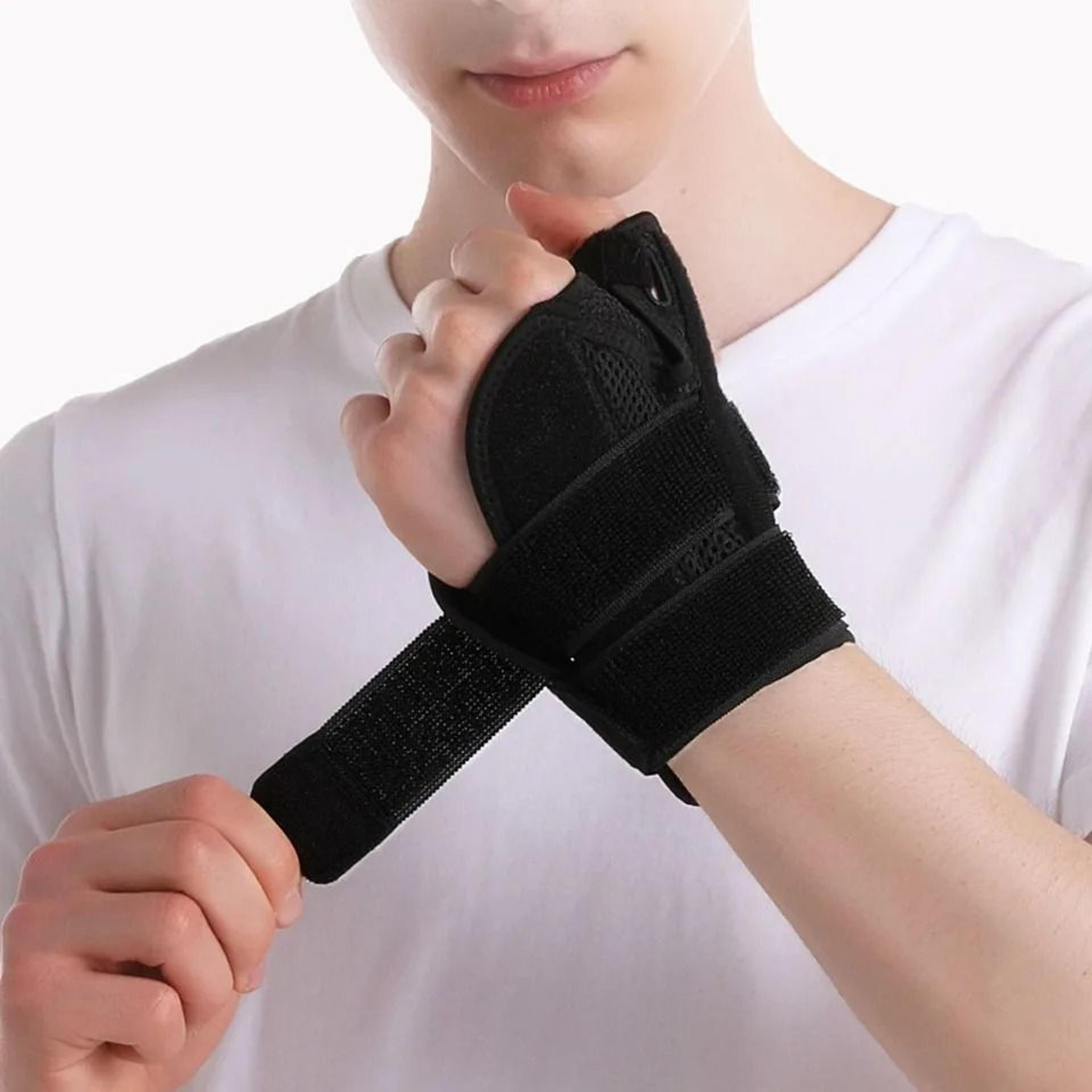 AOLIKES Flexible Splint Wrist And Thumb Support Brace For Tendonitis Arthritis And Joint Recovery 5