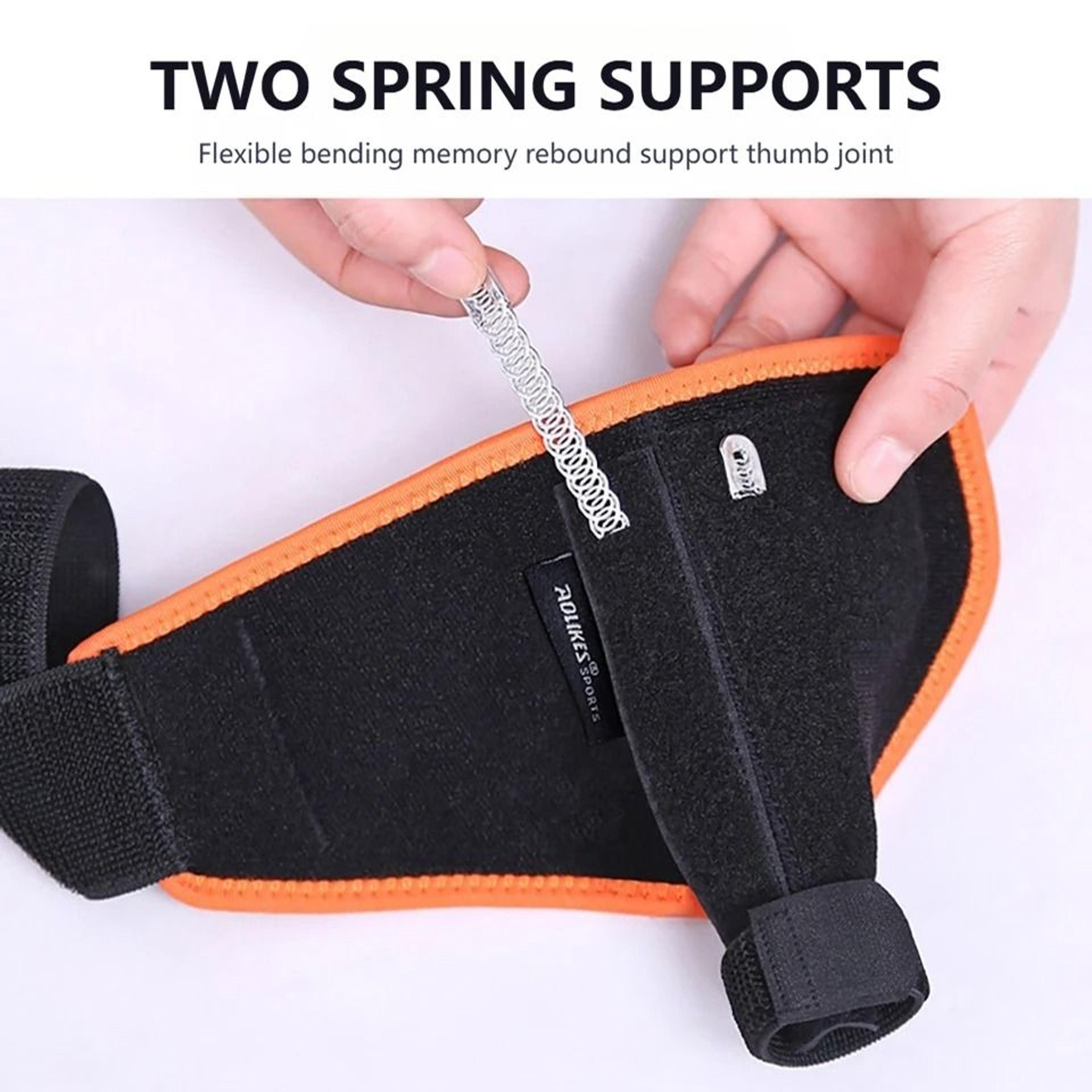 AOLIKES Wrist And Thumb Spica Splint Support Brace For Arthritis Tendonitis And Joint Sprains 3