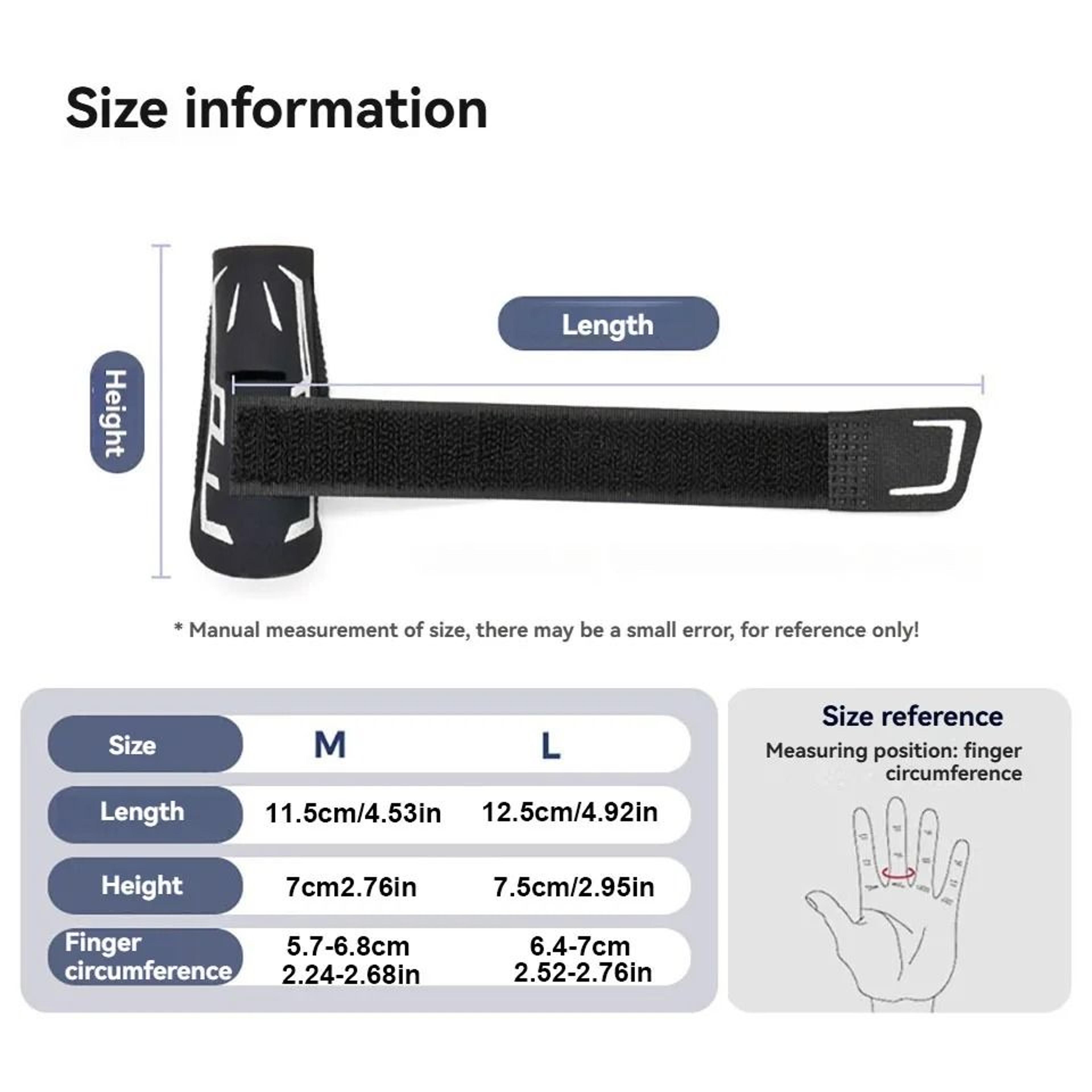 AOLIKES Adjustable Finger Splint Brace For Basketball  Sports 1