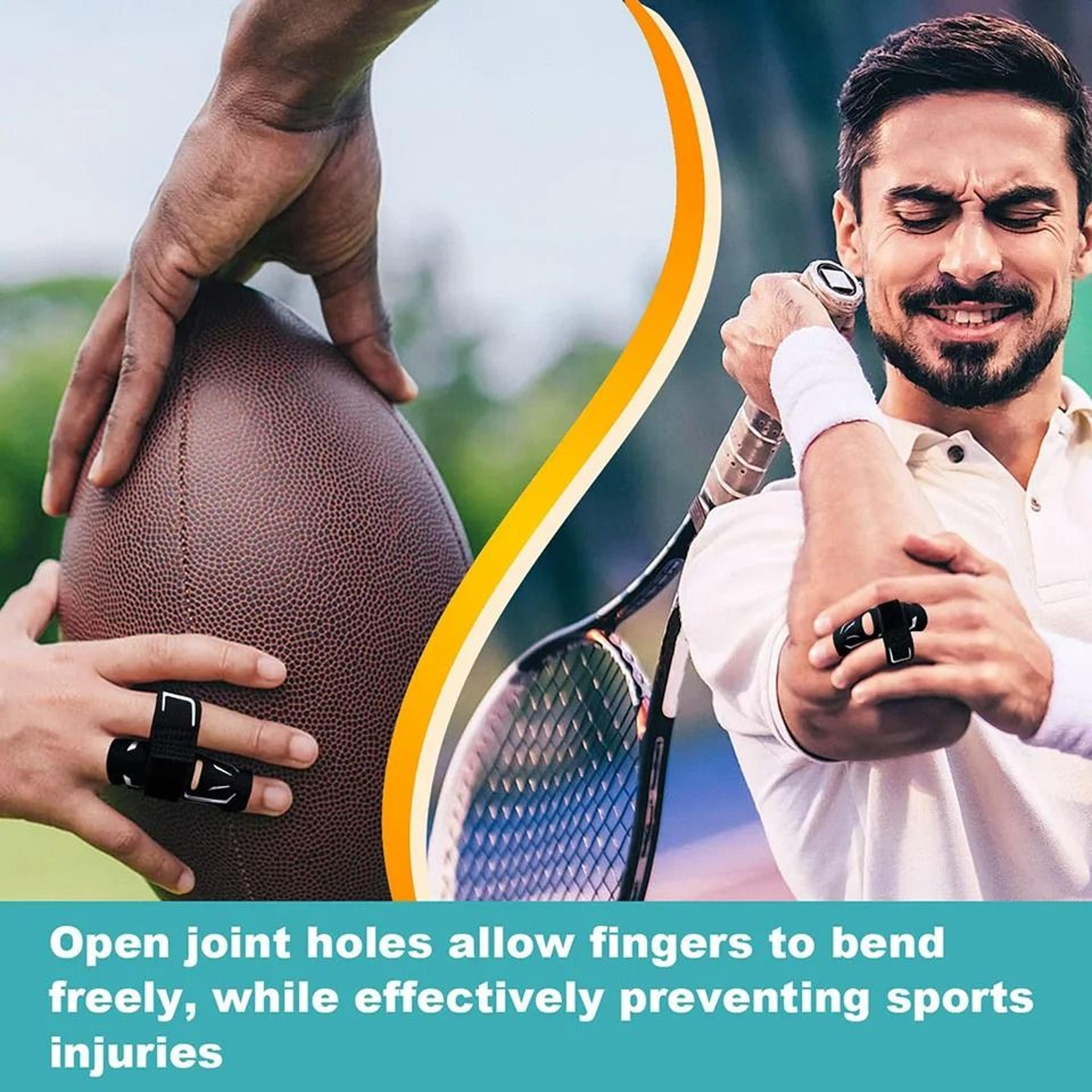 AOLIKES Adjustable Finger Splint Brace For Basketball  Sports 5