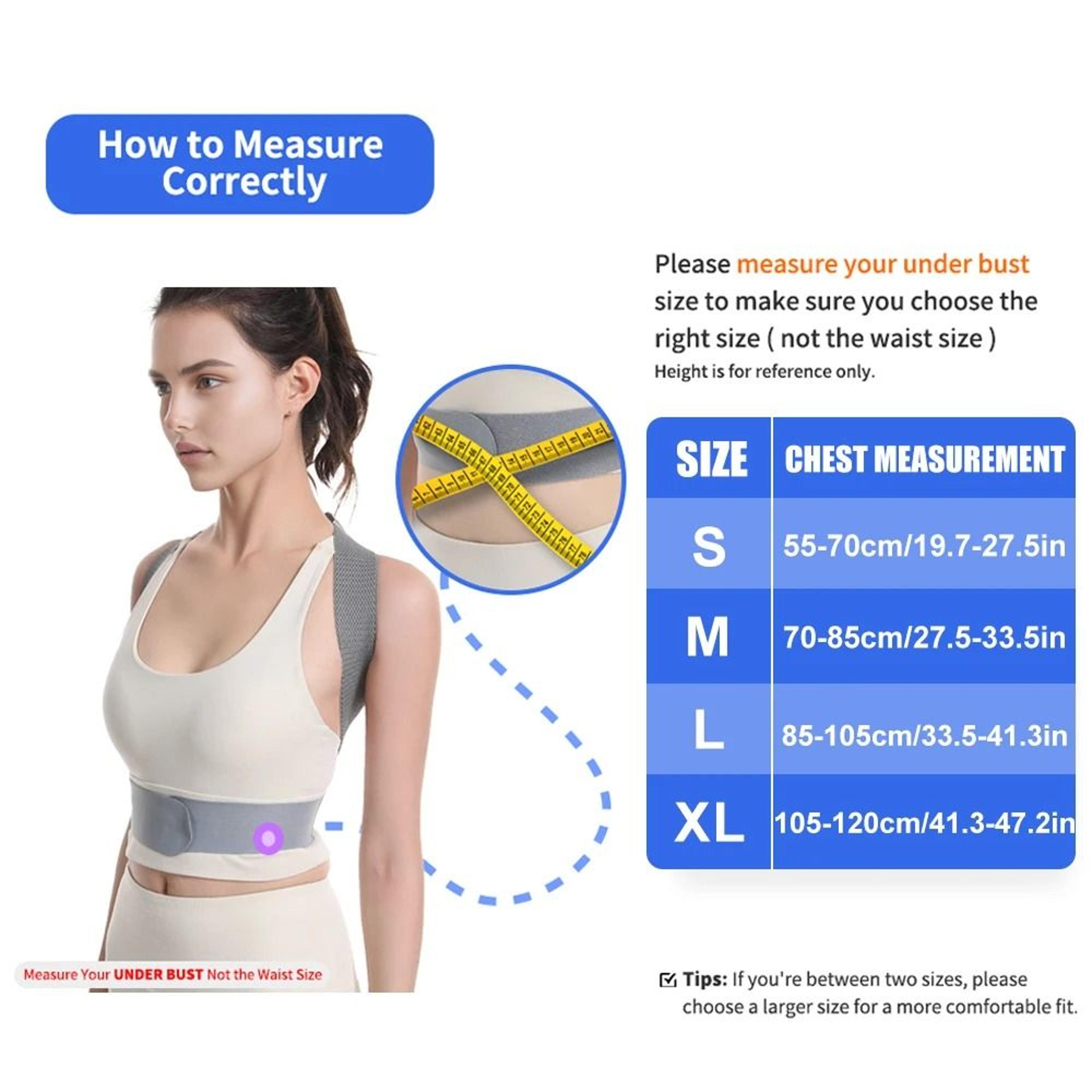 Premium Posture Corrector For Women  Men  Adjustable Upper Back  Shoulder Support 4