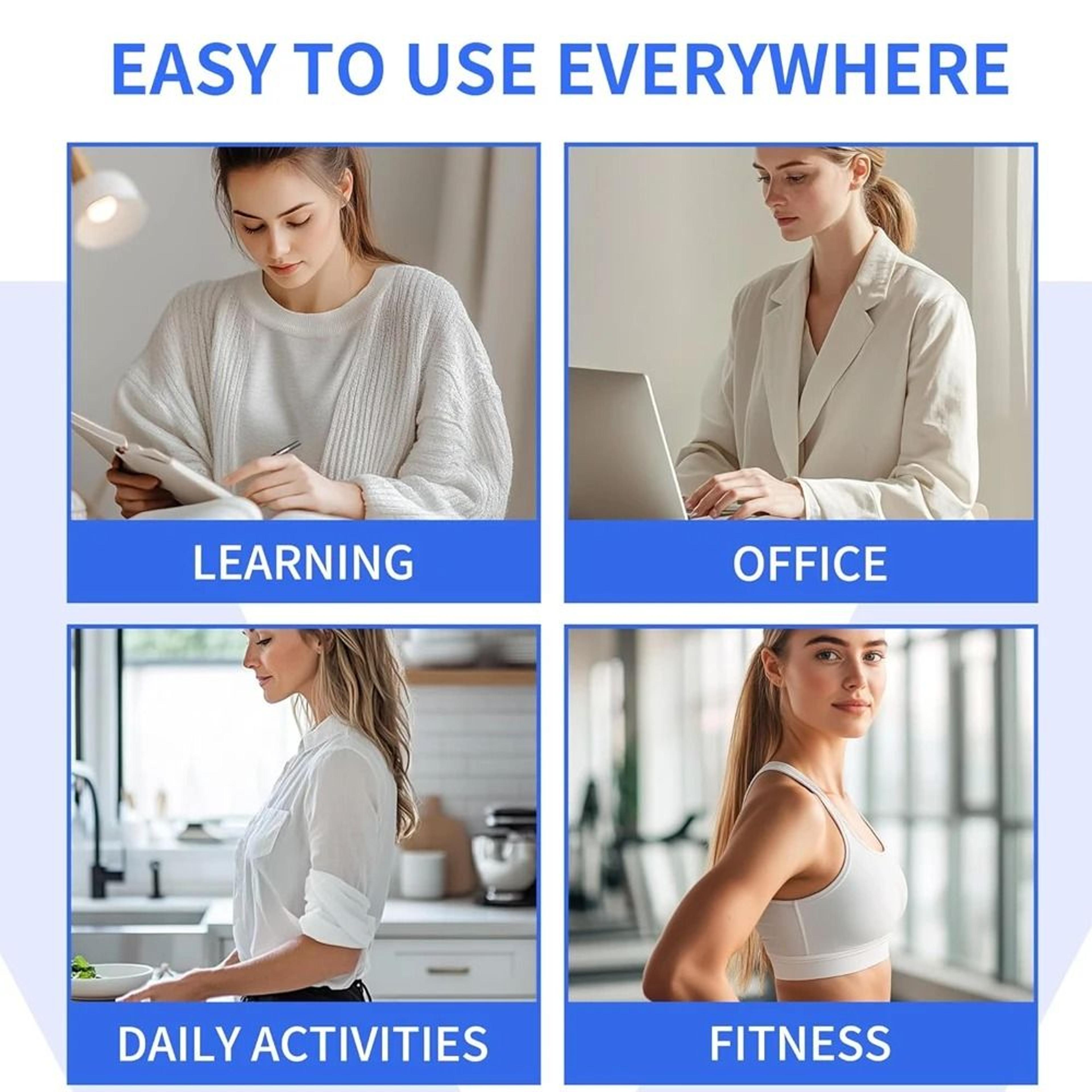 Premium Posture Corrector For Women  Men  Adjustable Upper Back  Shoulder Support 5