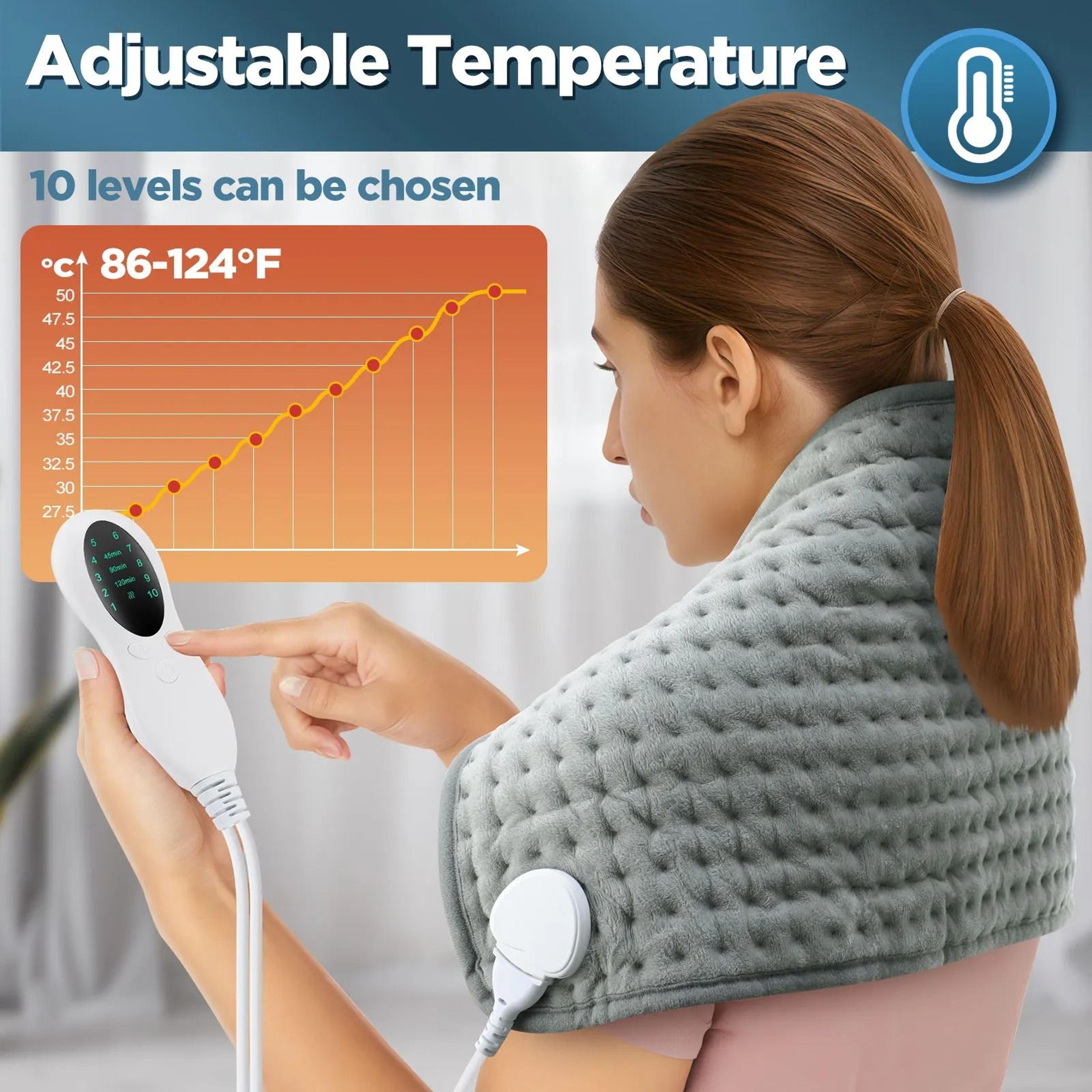 Electric Heating Pad Blanket For Office Home  Travel 3