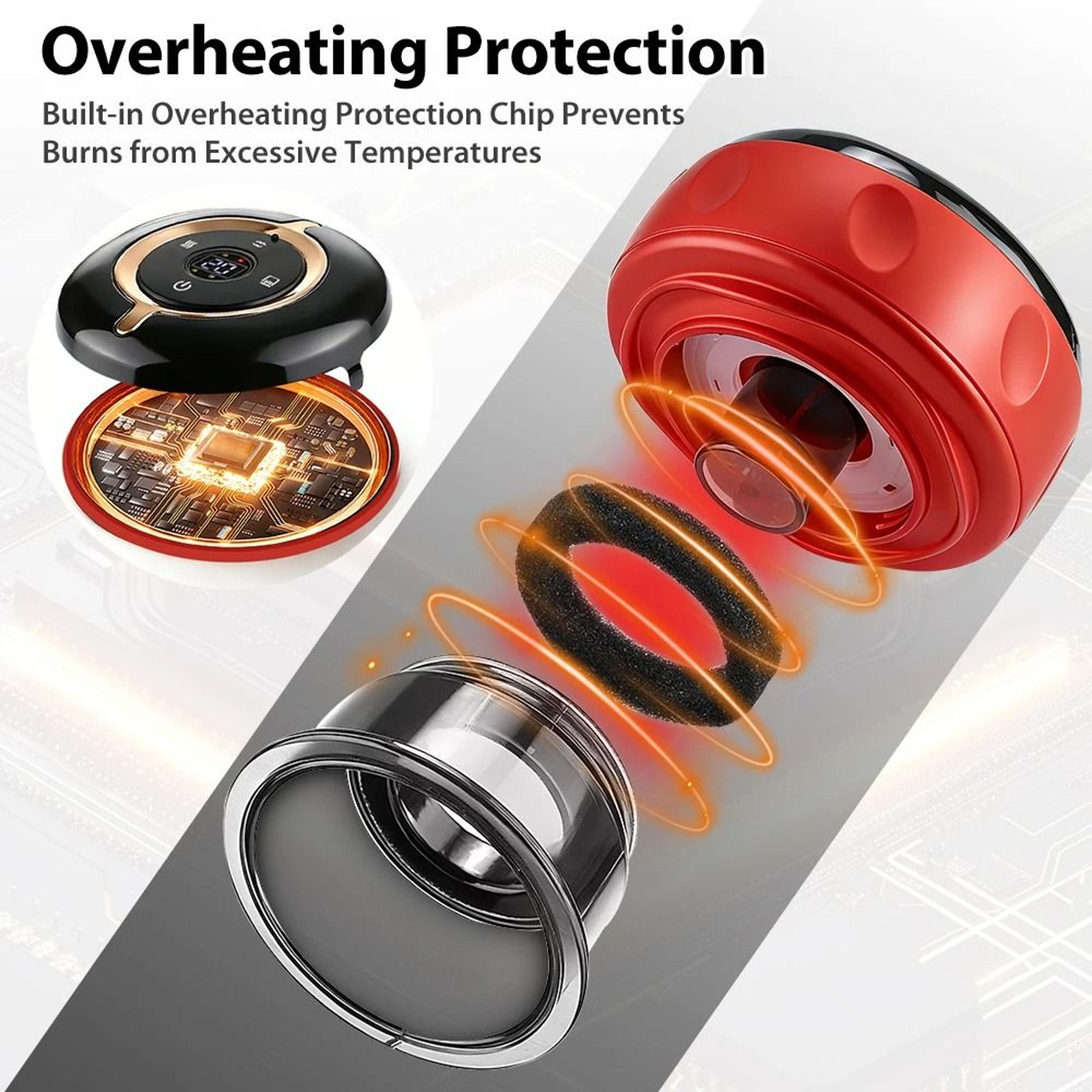 Smart Electric Cupping Massager With Heat  Remote Control 3