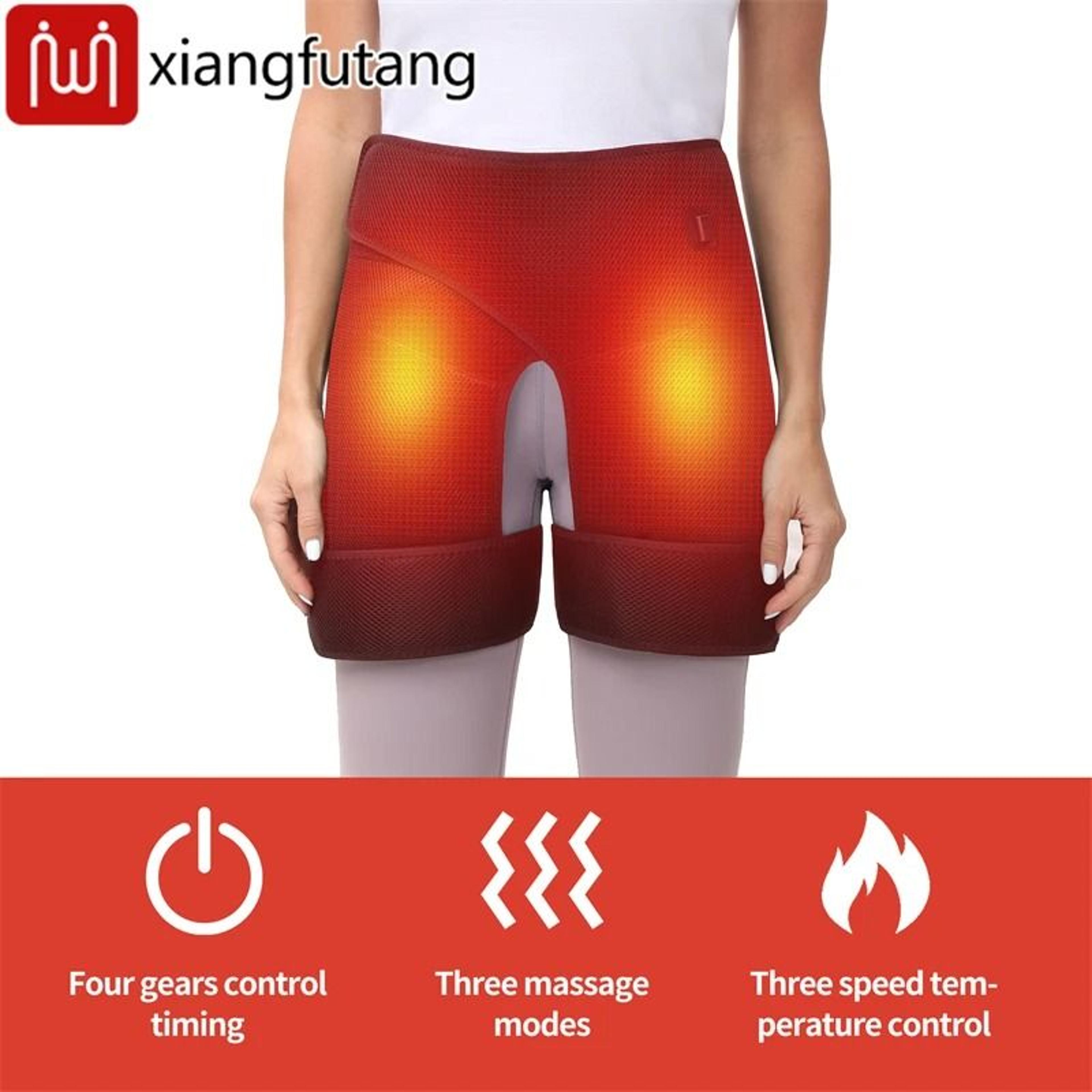 Electric Heating Dual Hip Support Pad With Vibration Massager 3