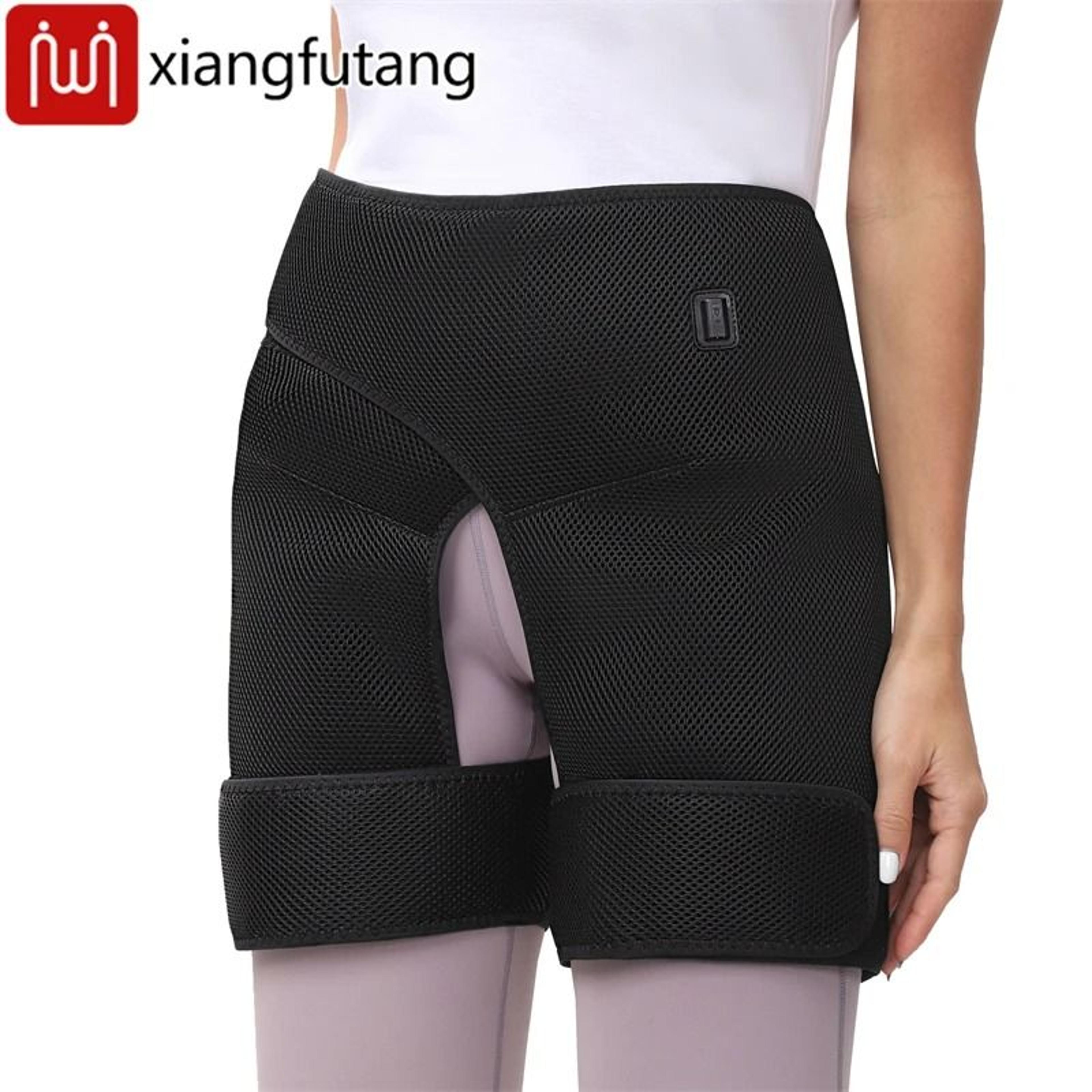 Electric Heating Dual Hip Support Pad With Vibration Massager 4