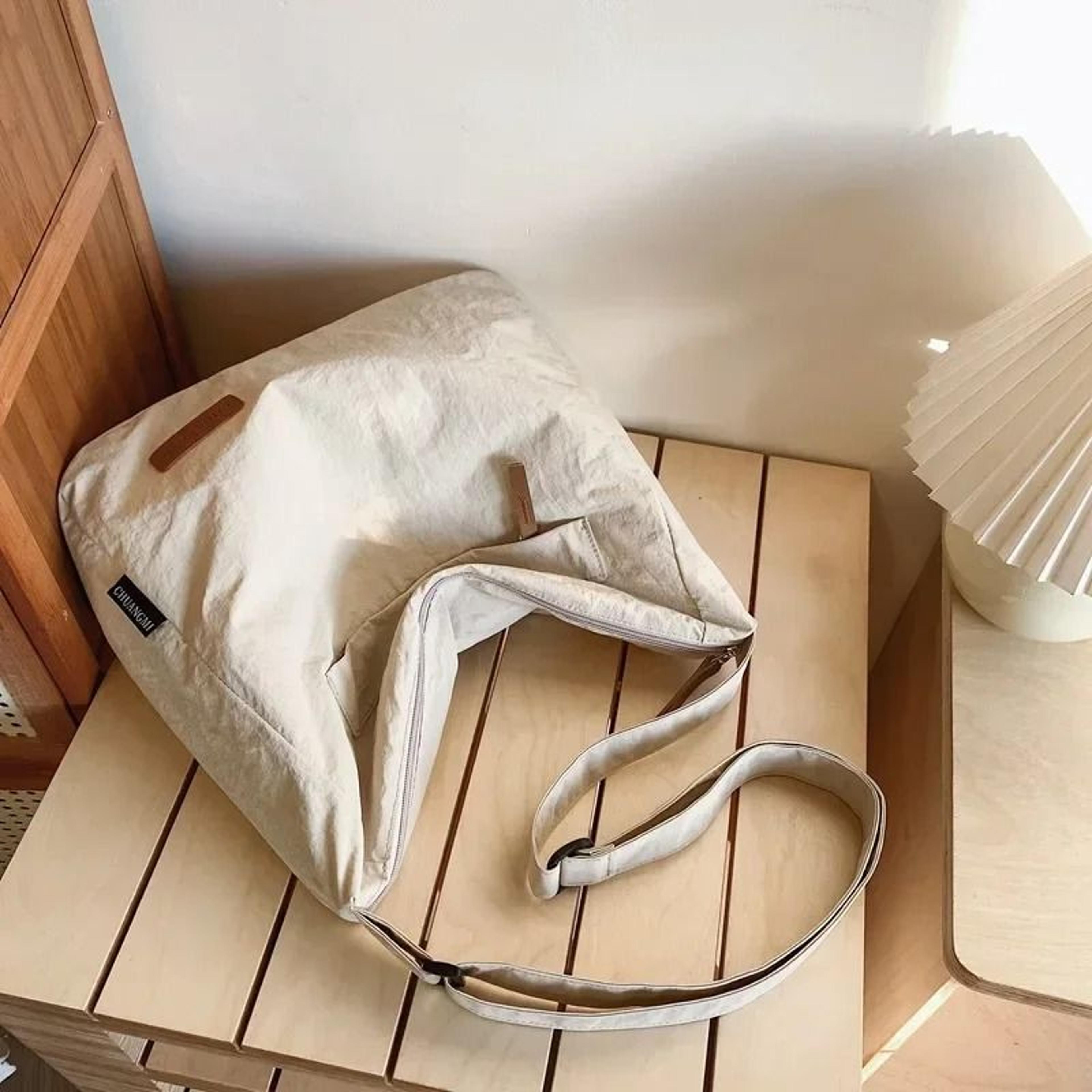 Japanese Large Canvas Messenger Bag  Shoulder Crossbody Satchel 7