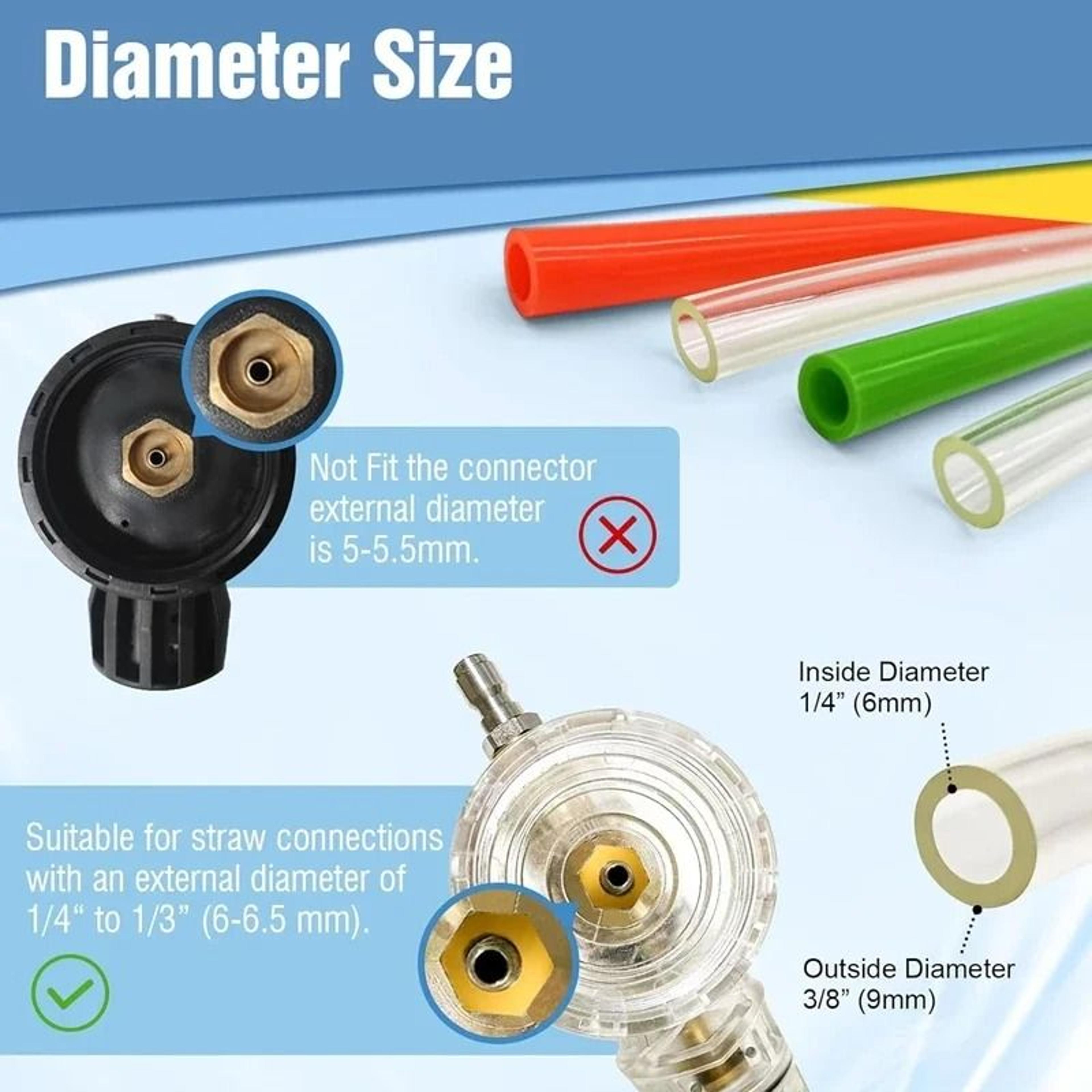 24Cm Cutable Foam Cannon Colorful Straw With Stainless Steel Filter Ball 3