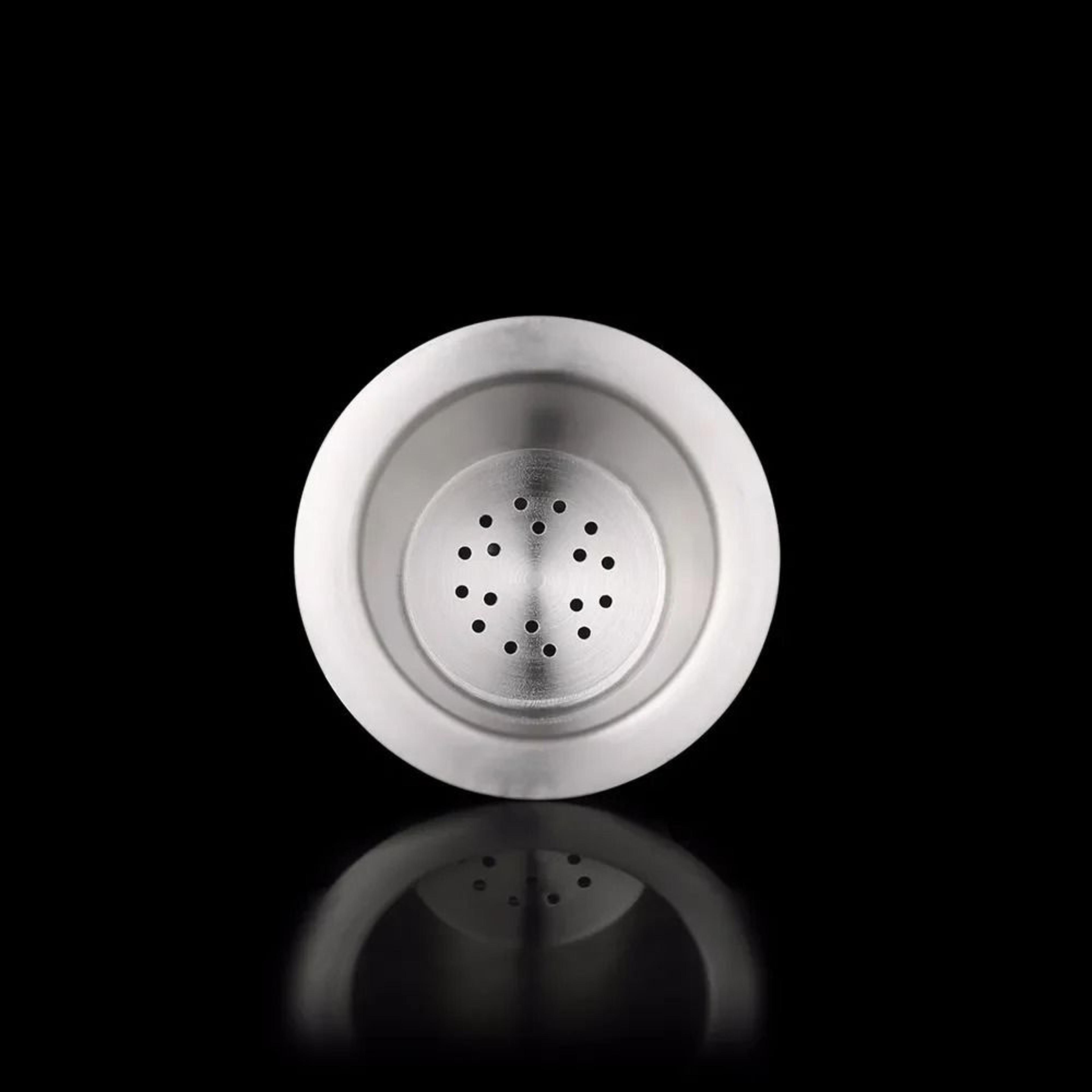 Stainless Steel Refillable Coffee Capsules  Foil Seal Lids Compatible With Nespresso 3