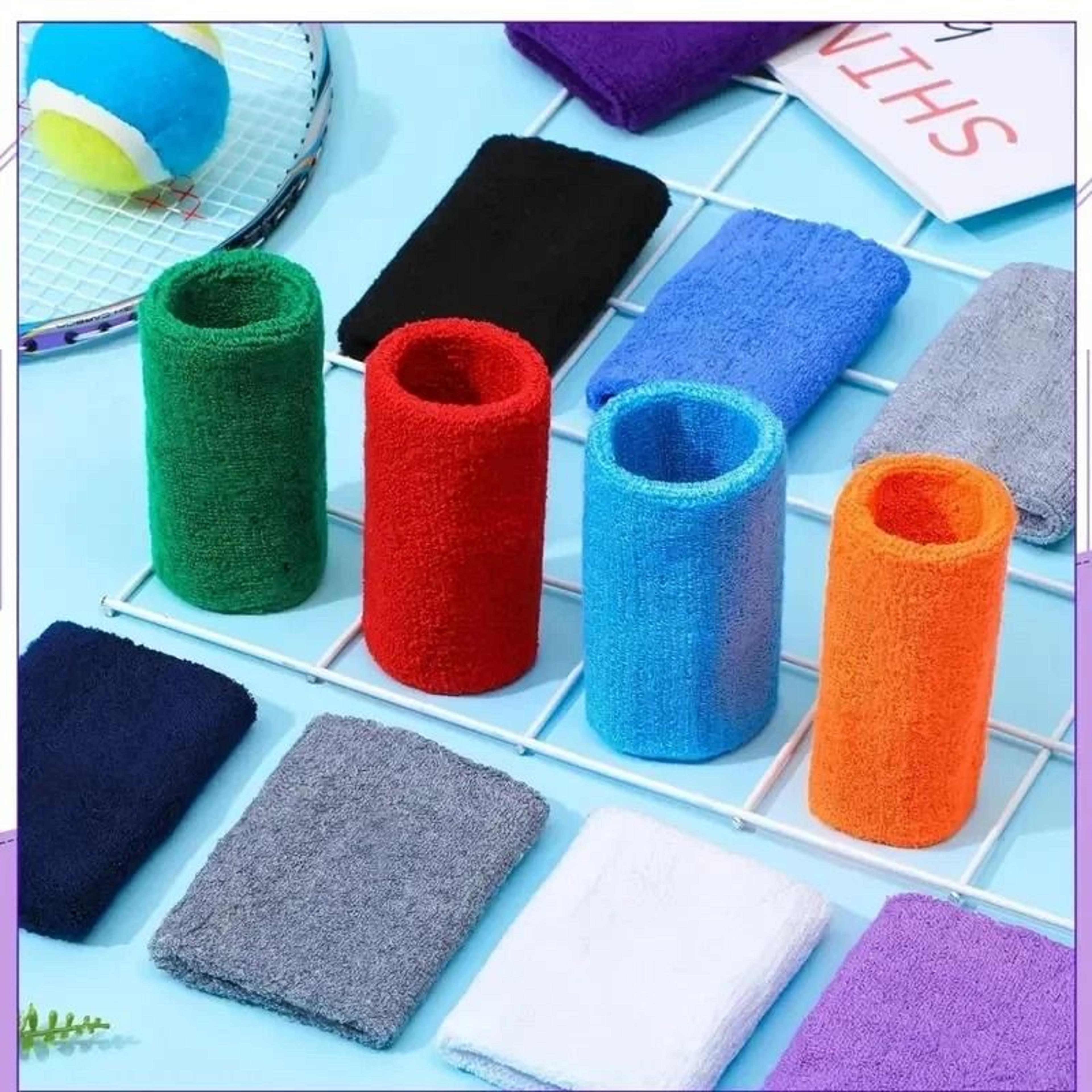 8x10CM Towel Sports Wristbands  Absorbent Tennis  Fitness Sweat Bands Wrist Guard 4