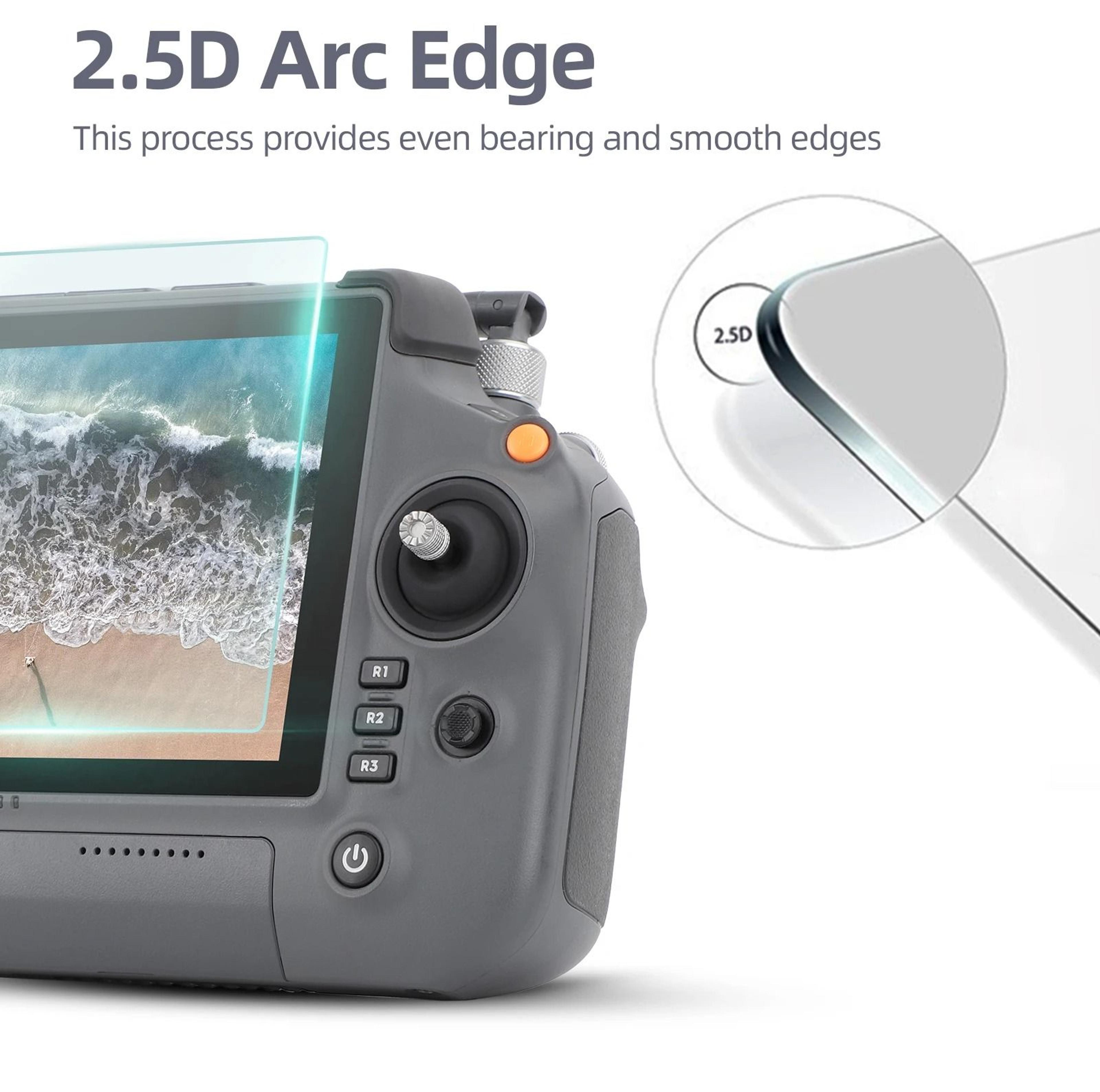 2Pack Tempered Glass Screen Protector Film For DJI RC Plus Remote Control 4
