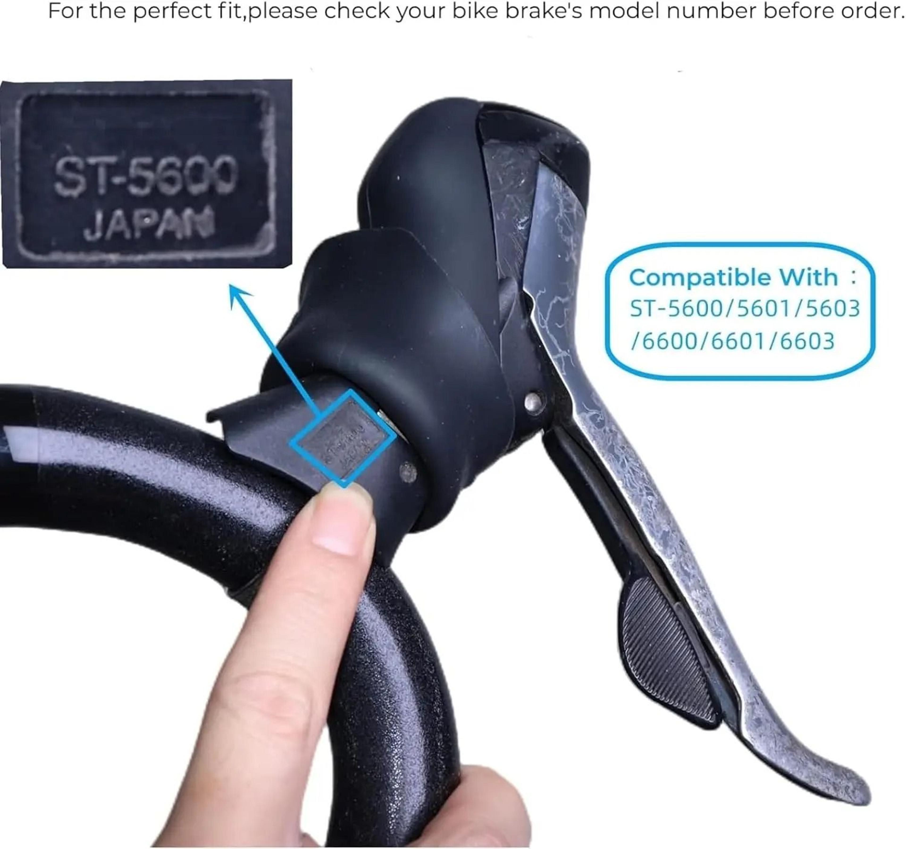 1 Pair Replacement Bracket Hoods For Shimano 105 And Ultegra ST6600 ST5600 Shifter Levers 2