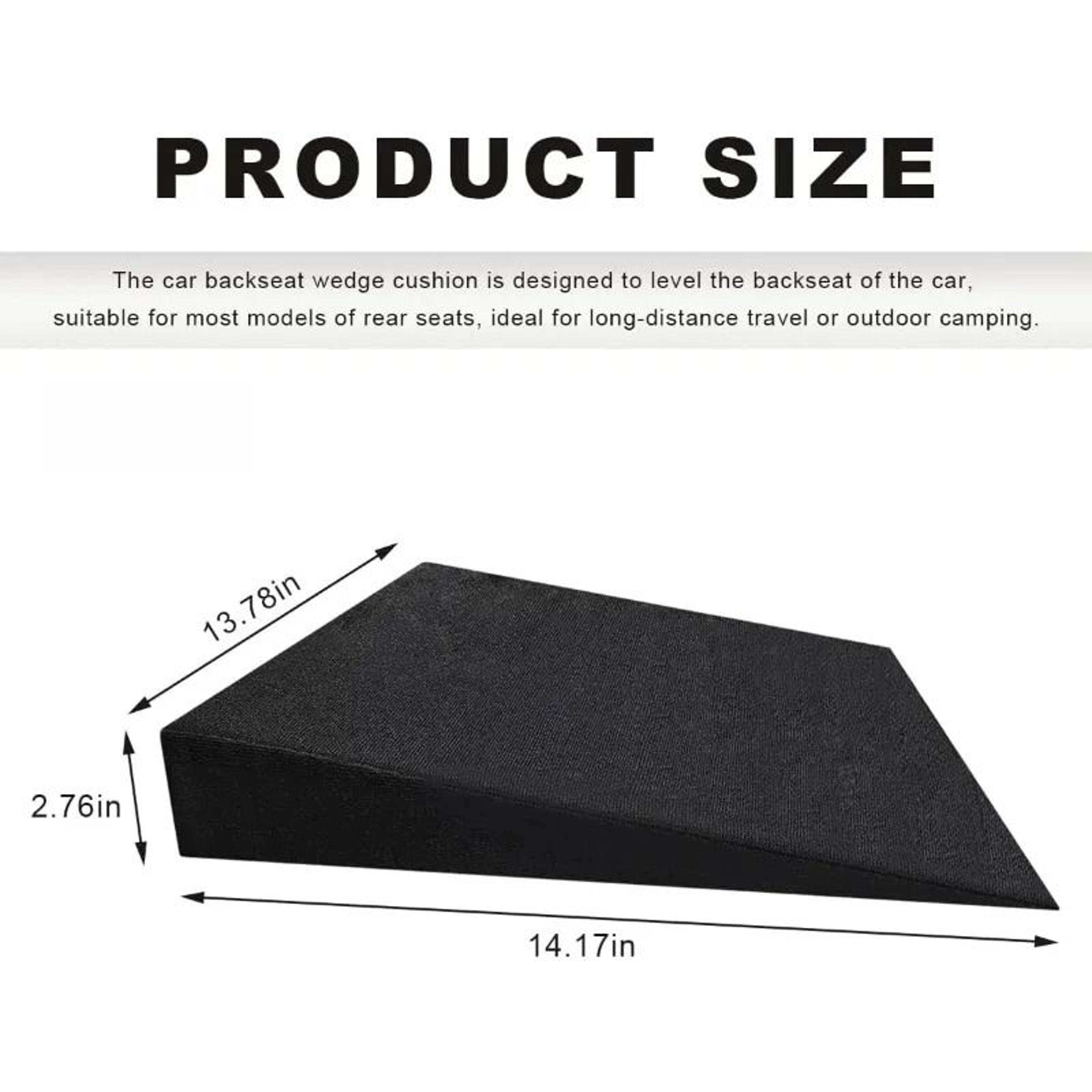 Memory Foam Car Seat Leveling Pad And Height Increase Cushion 4