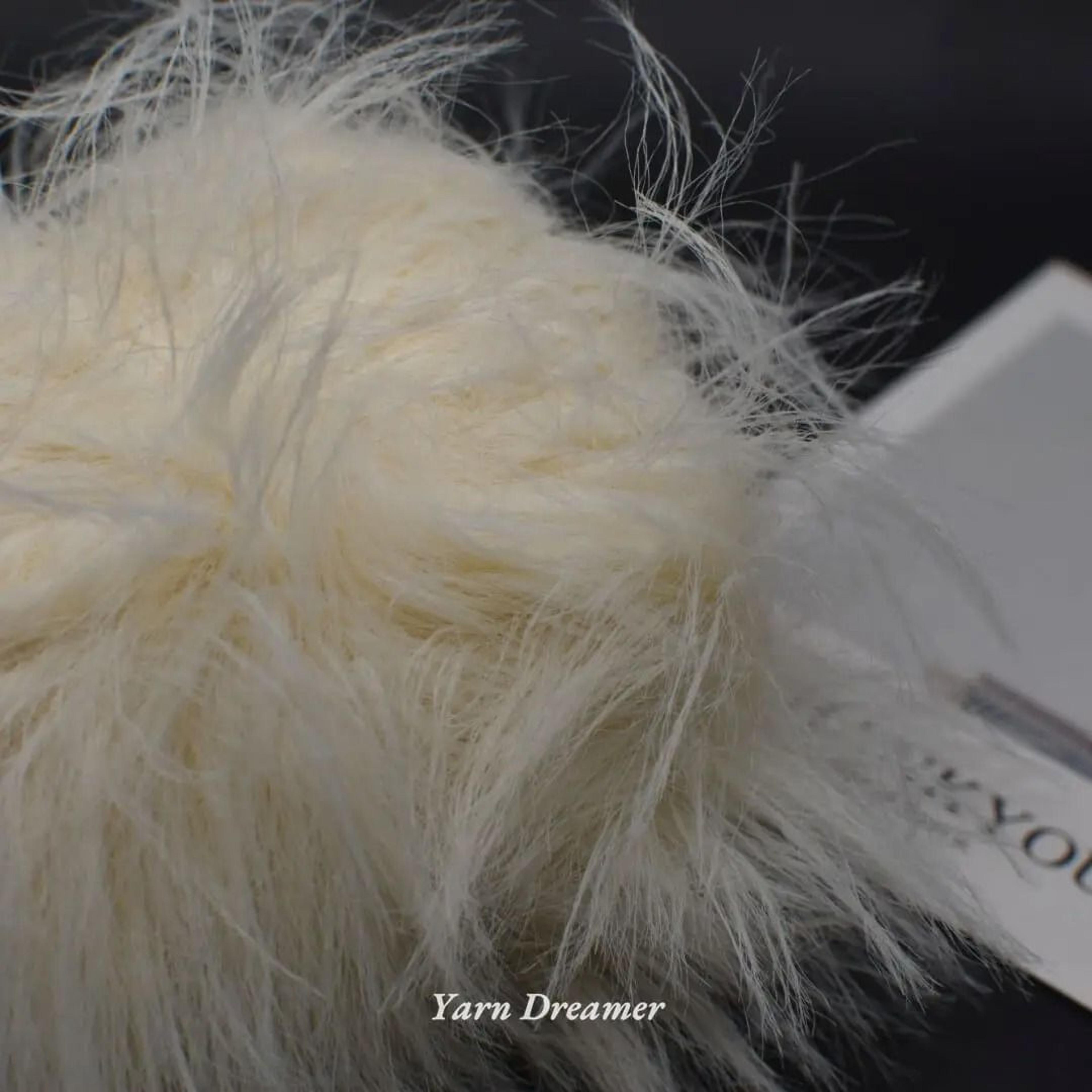 Soft Plush Fur Yarn 100g Fluffy Puffy Crochet And Knitting Wool Yarn 9