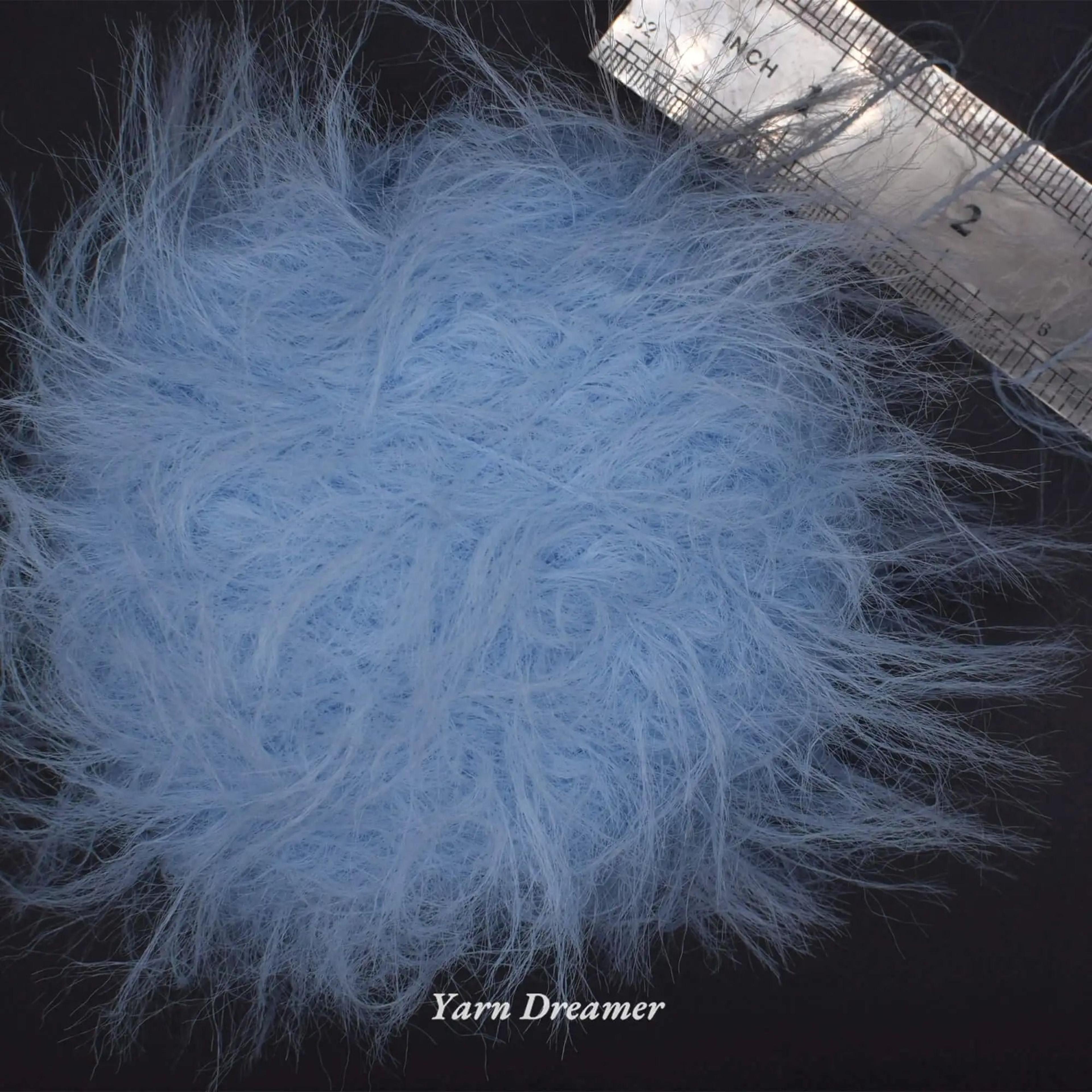 Soft Plush Fur Yarn 100g Fluffy Puffy Crochet And Knitting Wool Yarn 15