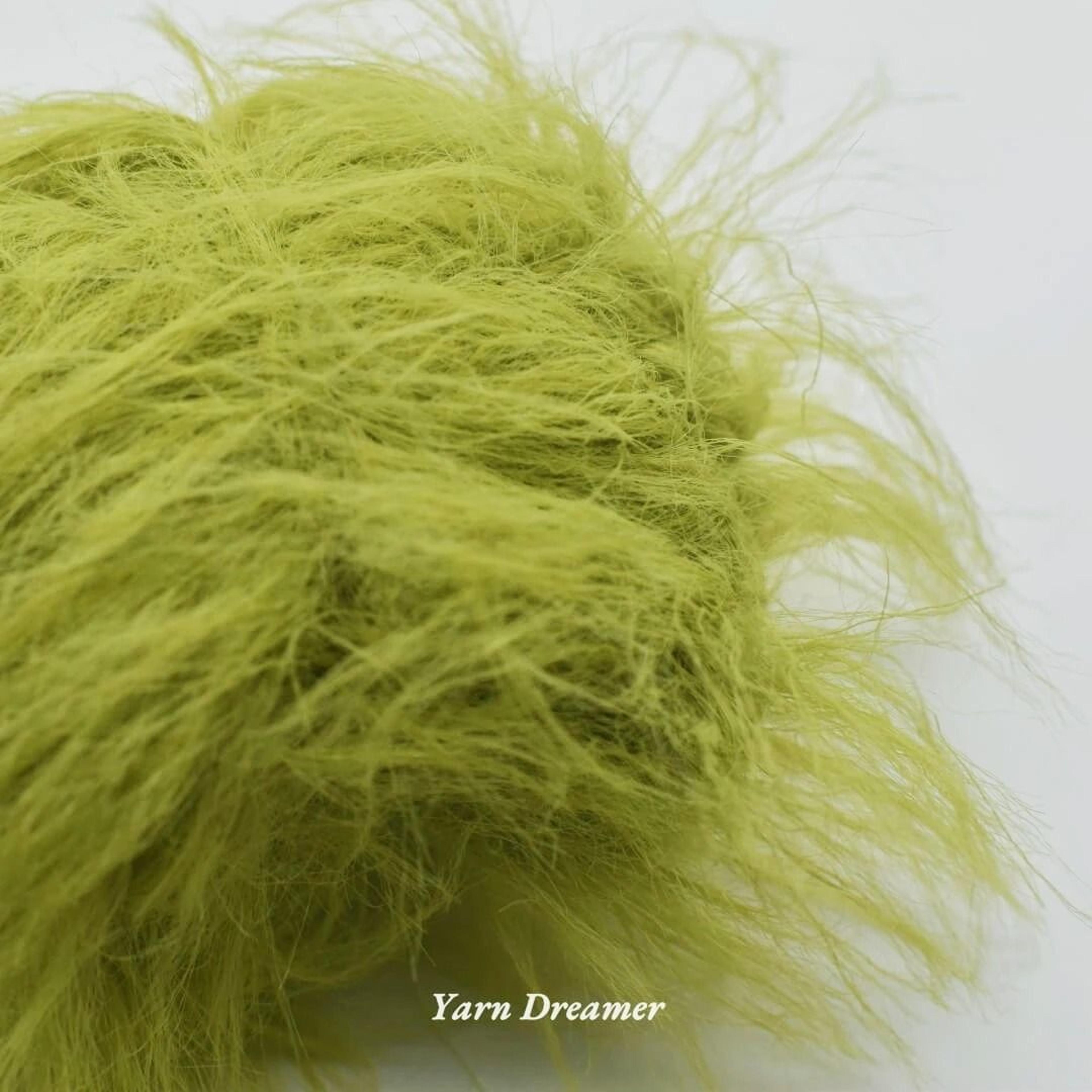 Soft Plush Fur Yarn 100g Fluffy Puffy Crochet And Knitting Wool Yarn 5