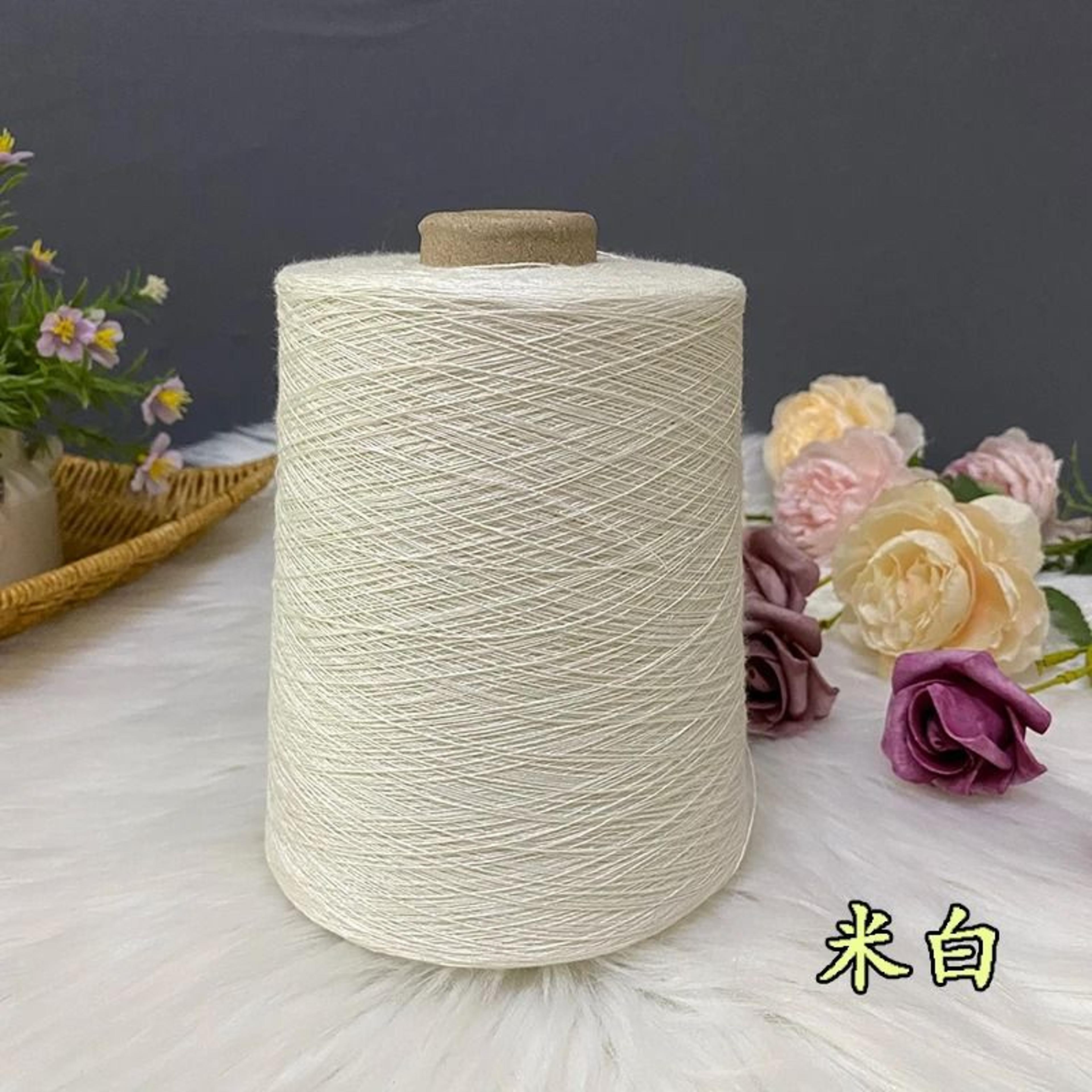 Pure Natural Cotton Yarn 500g Skein Soft Hand Knitting And Crochet Yarn 18
