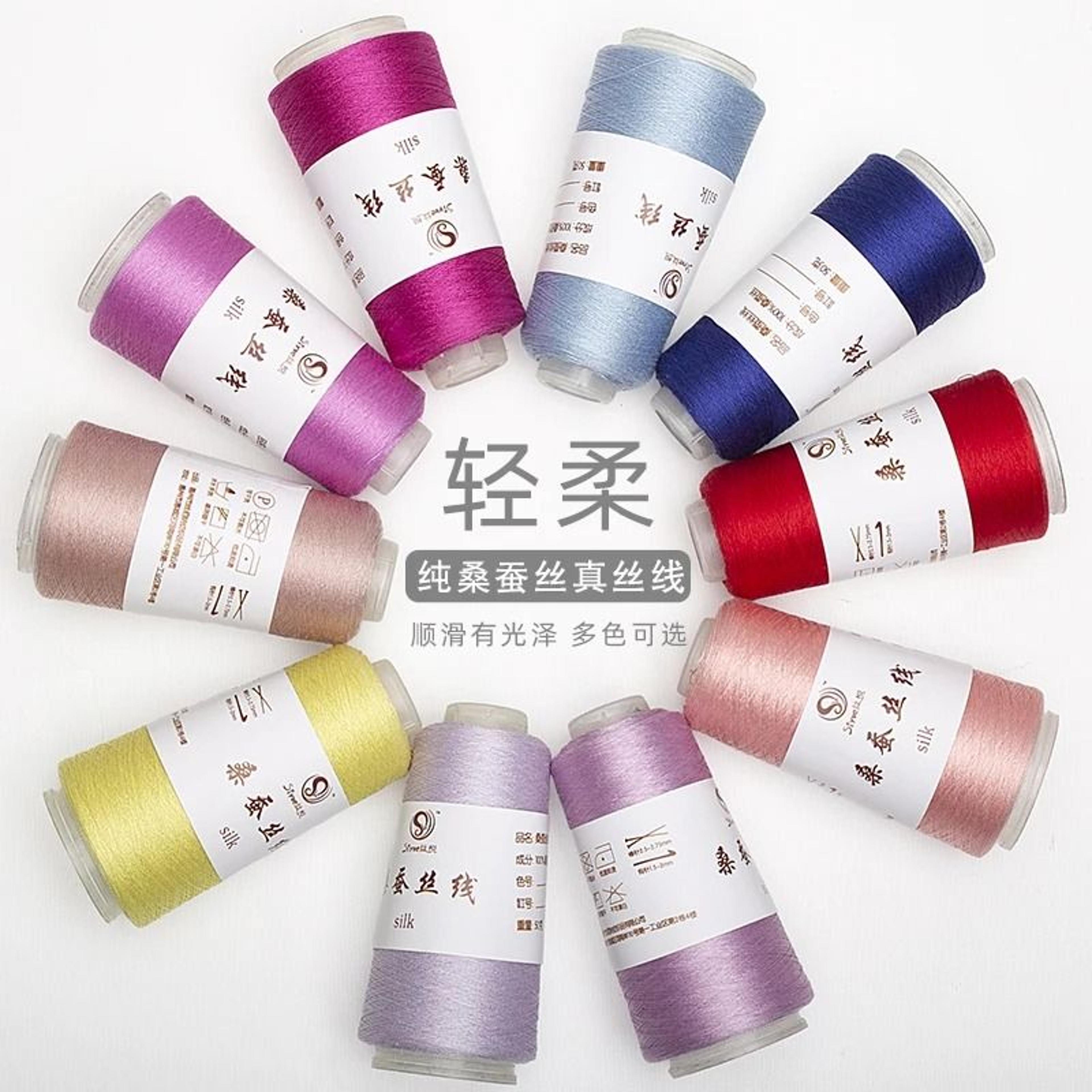 Real Silk Yarn For Knitting And Crochet Luxury Hand Weaving Thread 1