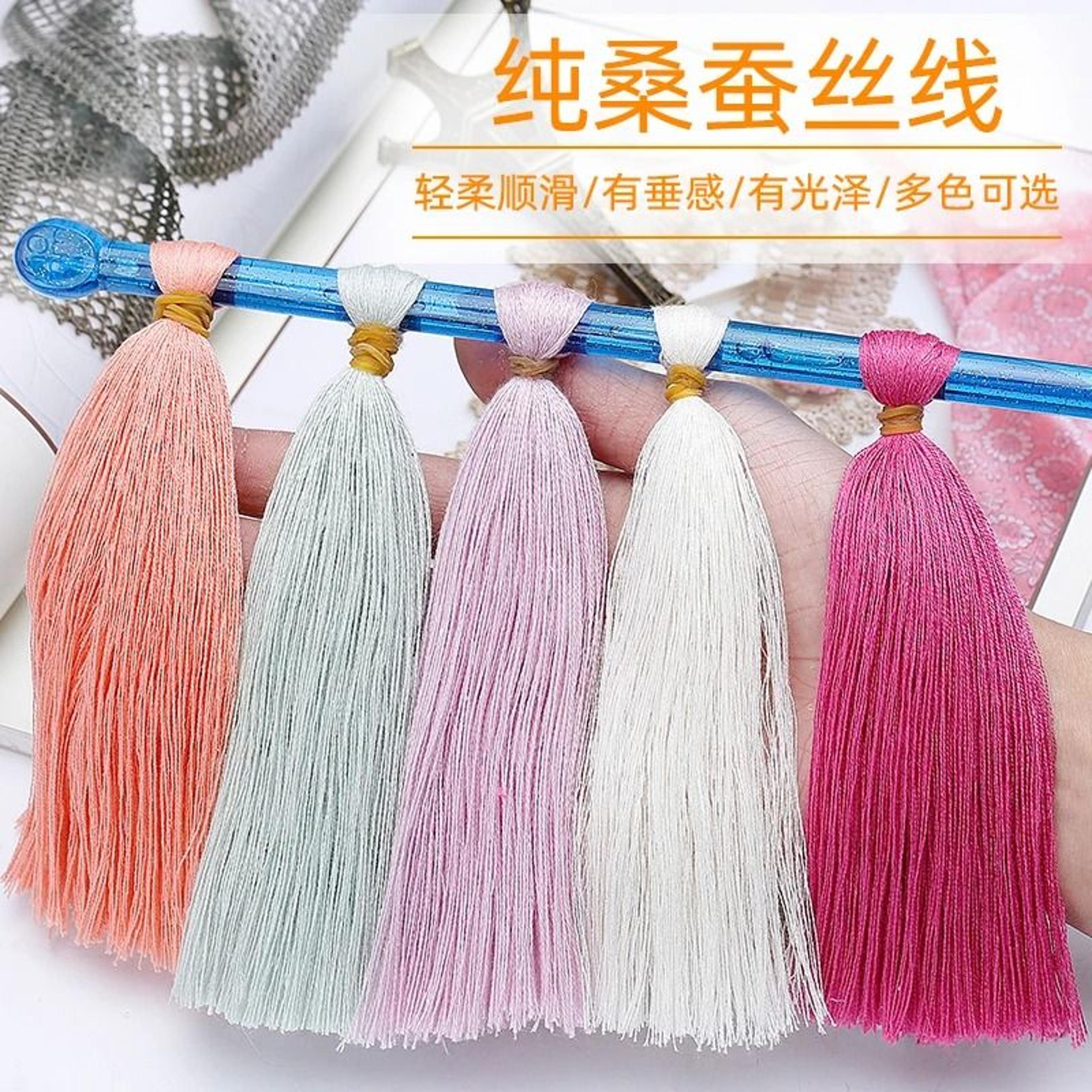 Real Silk Yarn For Knitting And Crochet Luxury Hand Weaving Thread 3