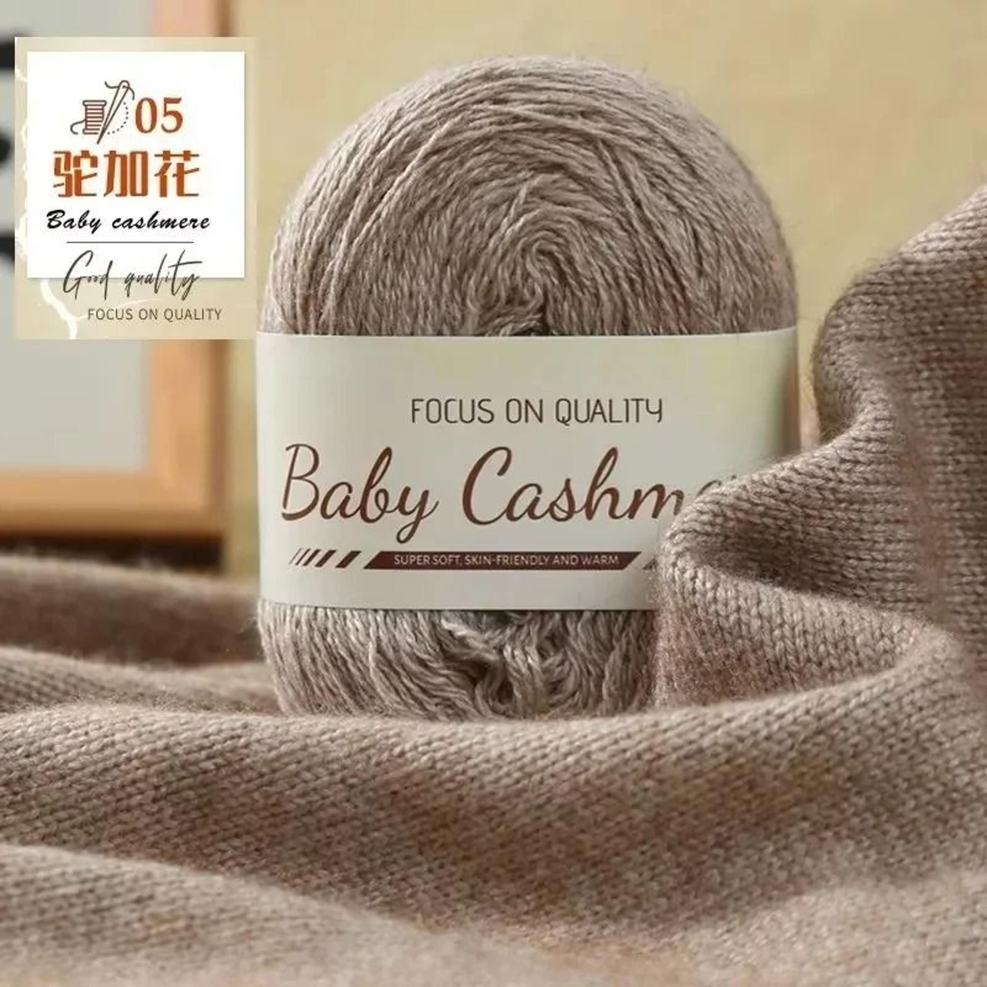 50g Soft Mohair Cashmere Thin Wool Yarn Roll For DIY Hand Crochet And Fine Knitting 10