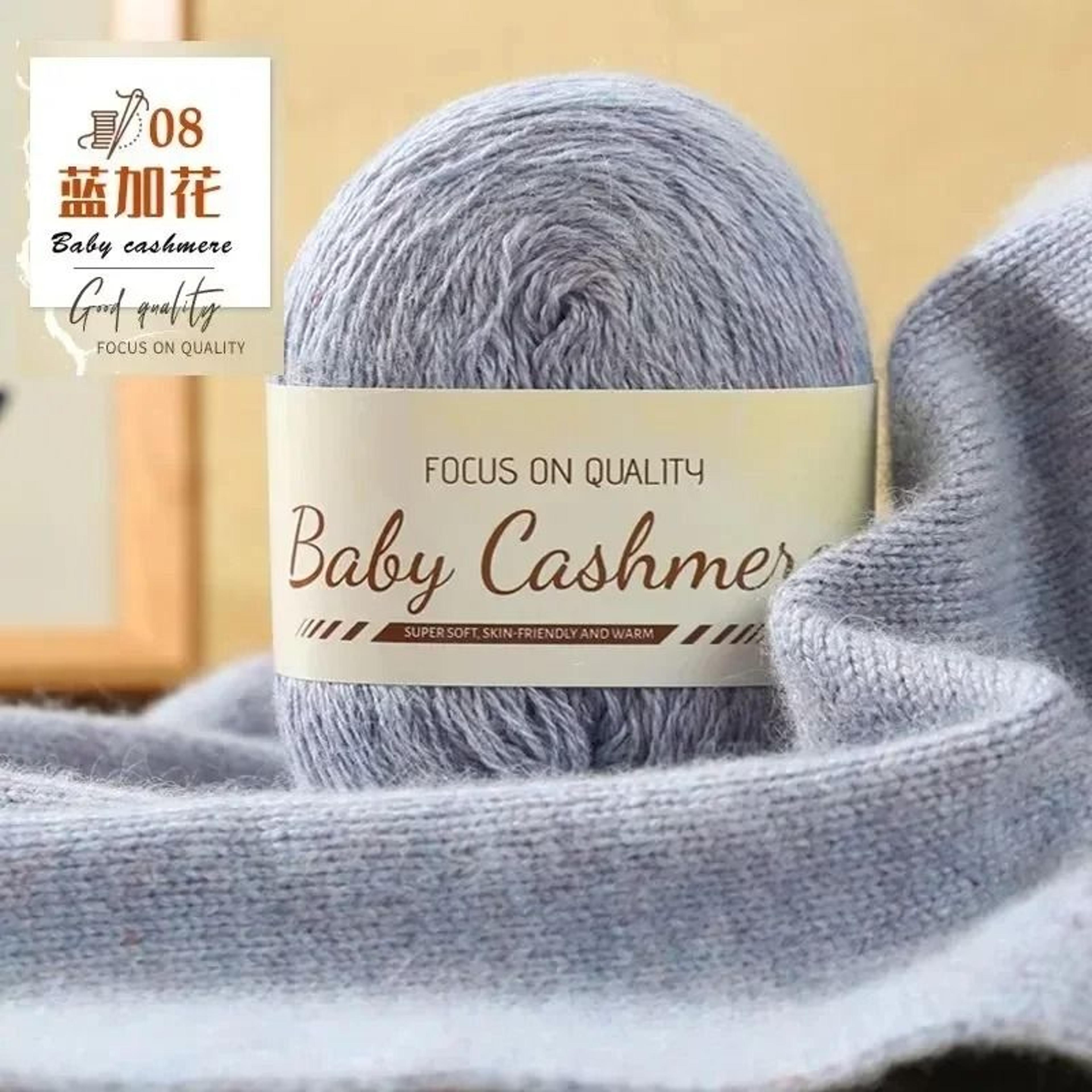 50g Soft Mohair Cashmere Thin Wool Yarn Roll For DIY Hand Crochet And Fine Knitting 12